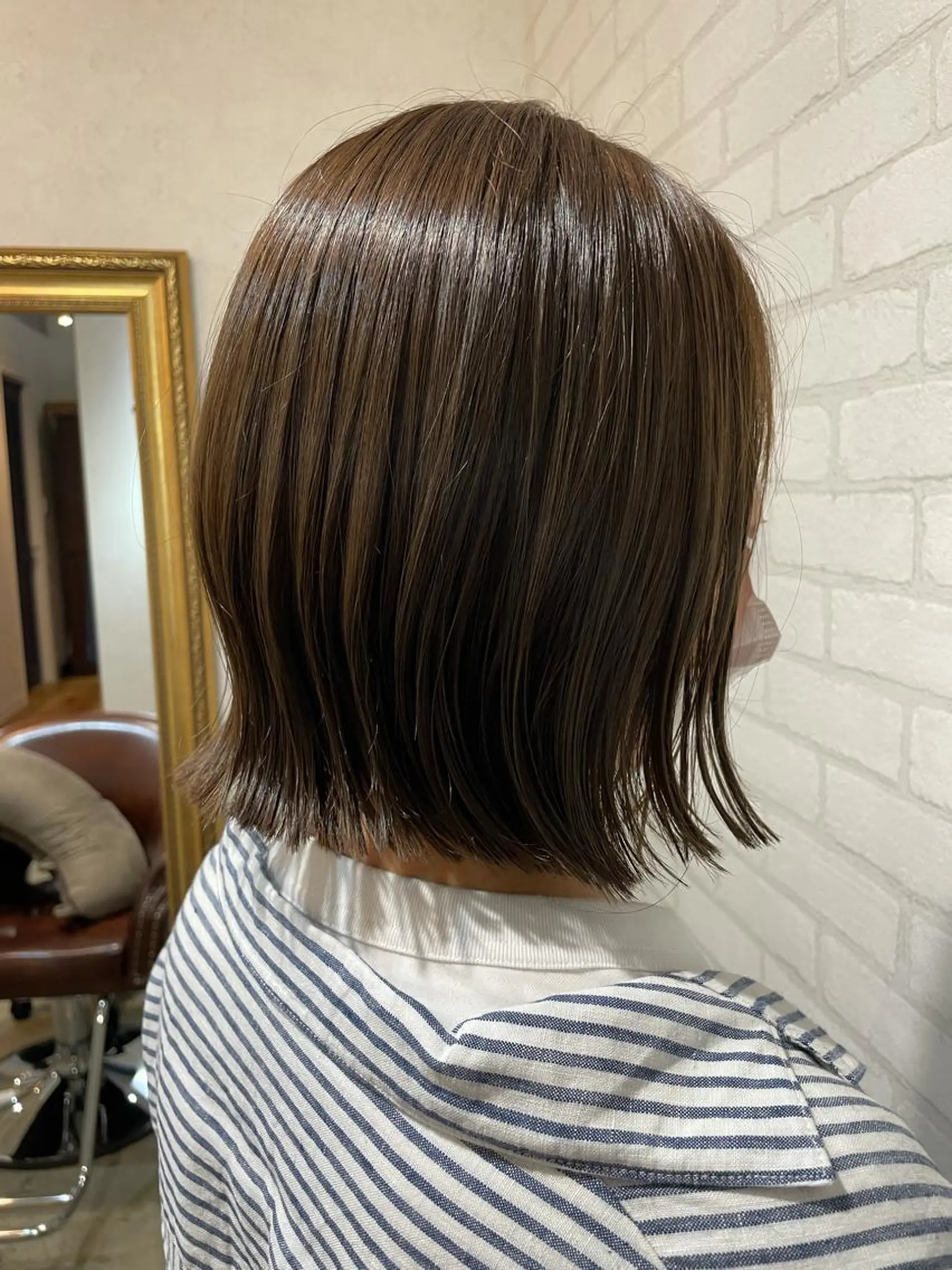 ショート カラー ボブ 透明感カラー💎 AYAのヘアスタイル
