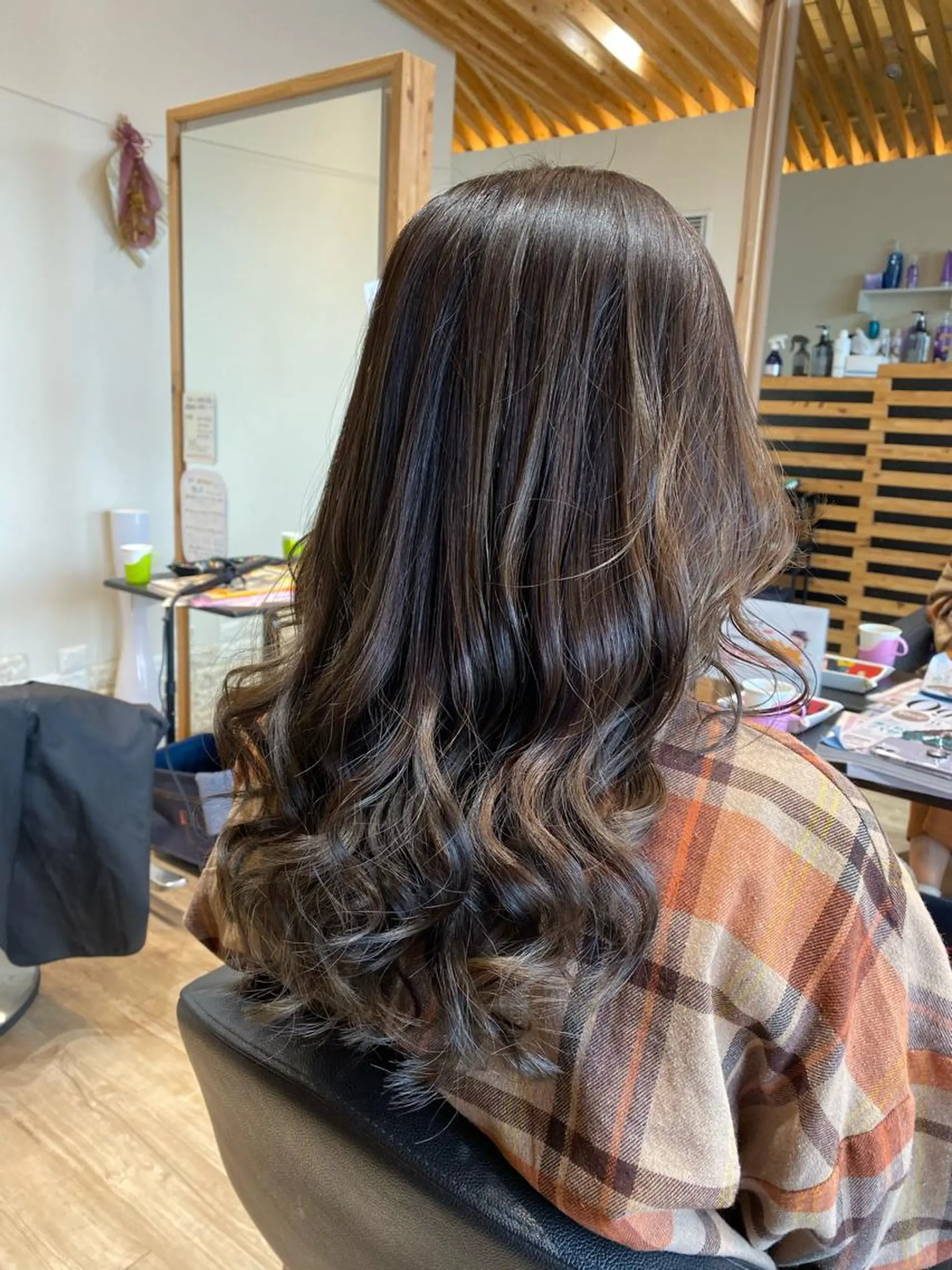 ロング カラー 関口 友行のヘアスタイル