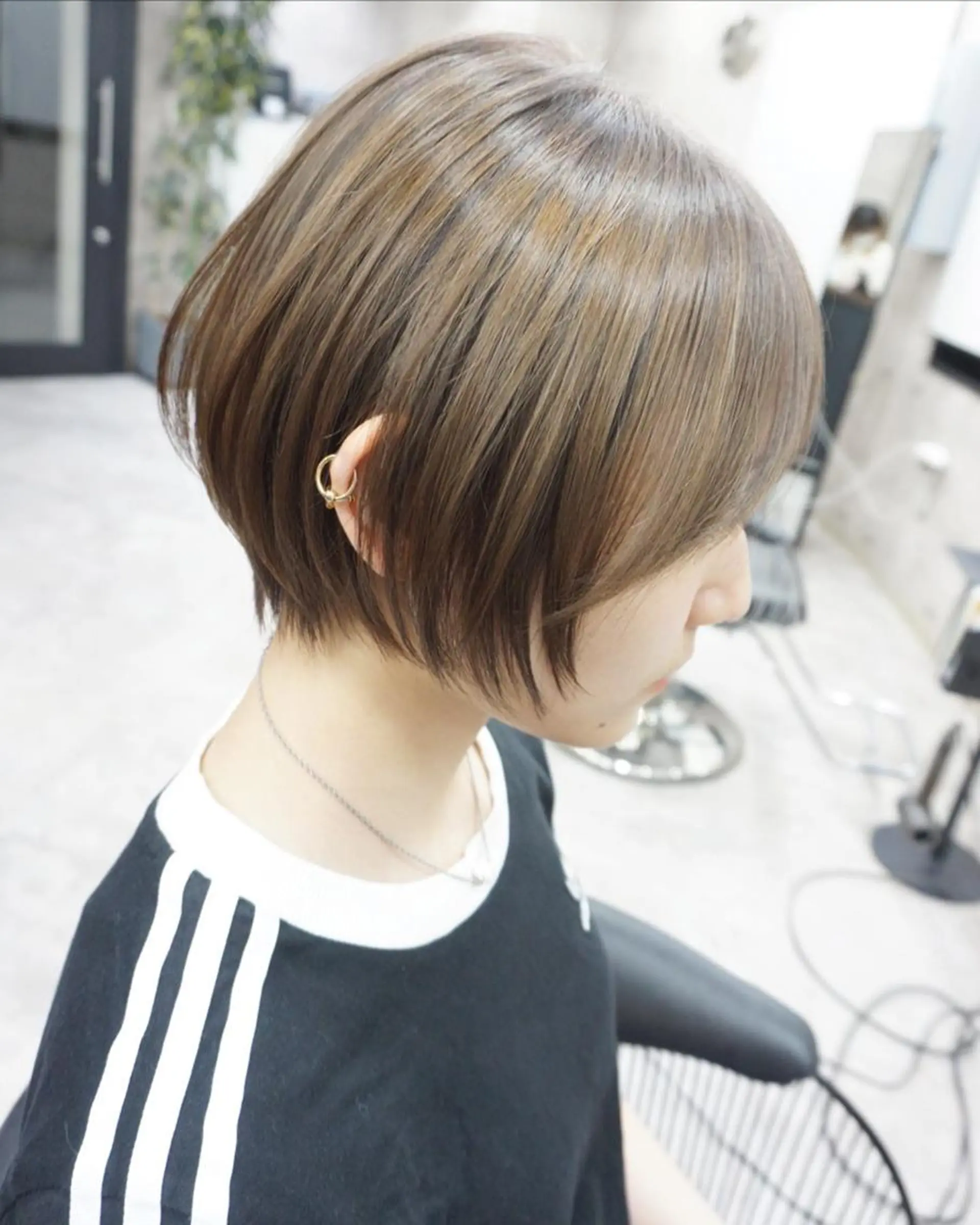 ショート ショートボブ ボブ ショートヘア 🌸rei ✨カットモデル募集中のヘアスタイル