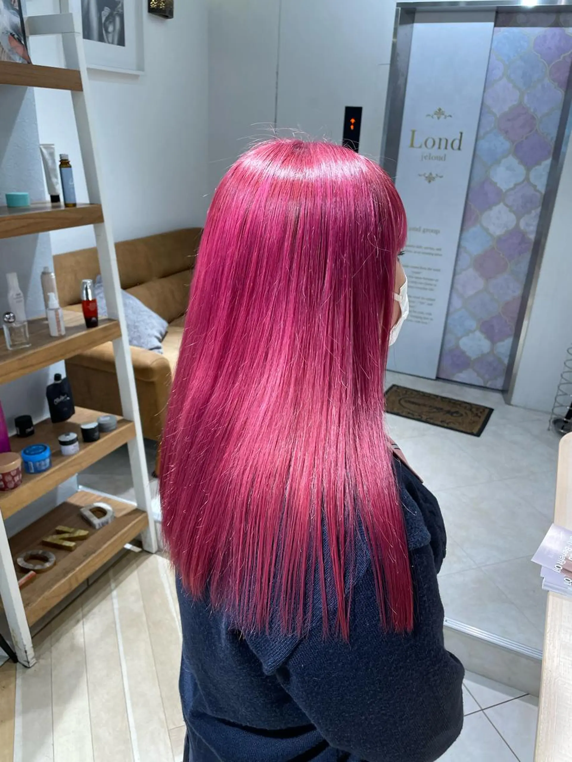 カラー ピンクカラー 🥇KEN /レイヤー/カラーのヘアスタイル