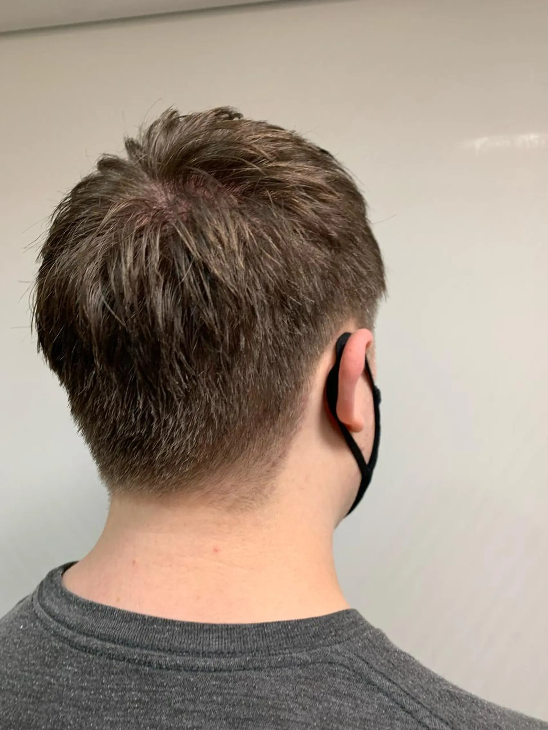 ショート メンズ ウスイマイコ カット/ケアカラーのヘアスタイル