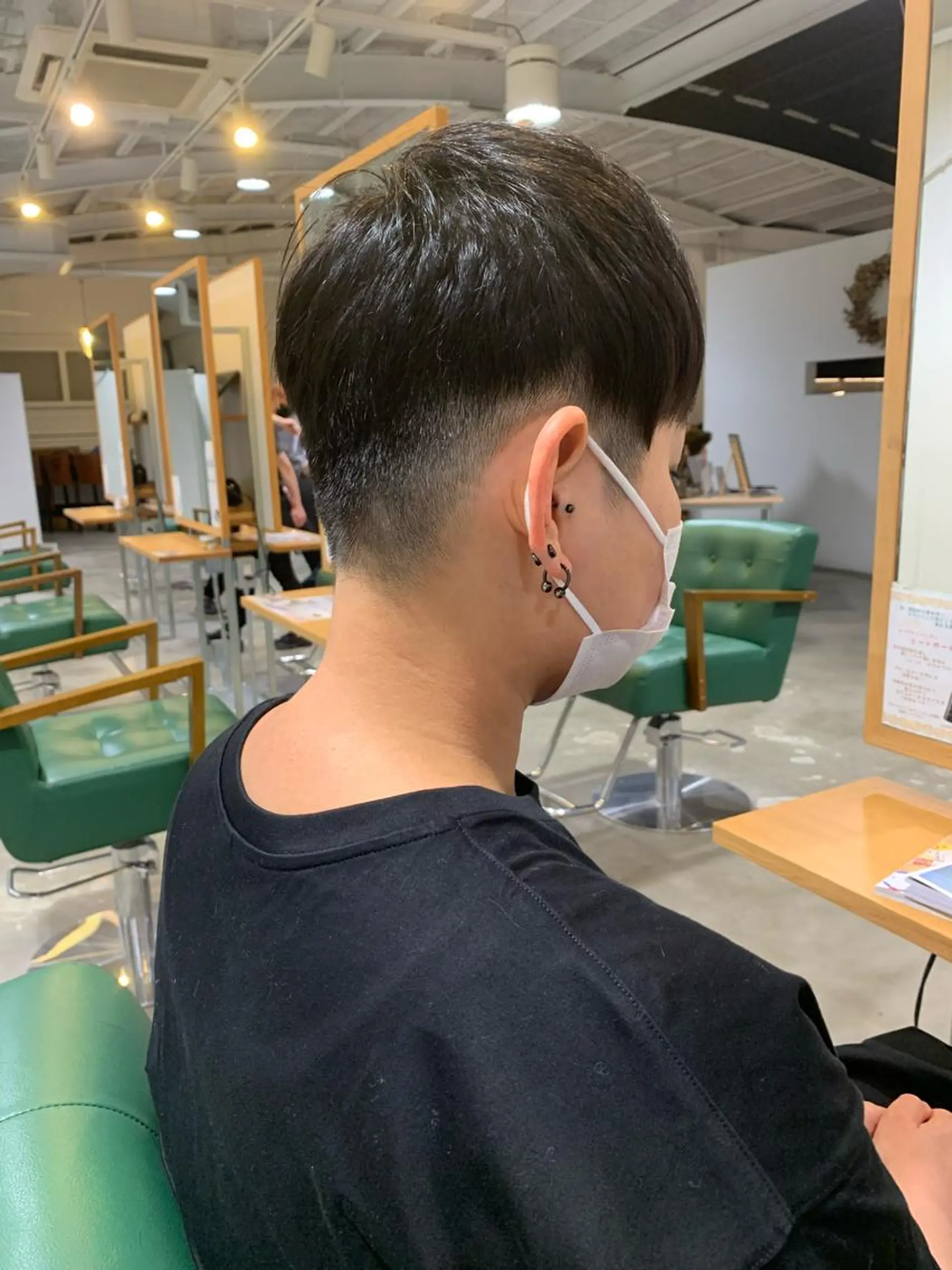ショート ベリーショート ショートヘア 藤倉 翔平のヘアスタイル