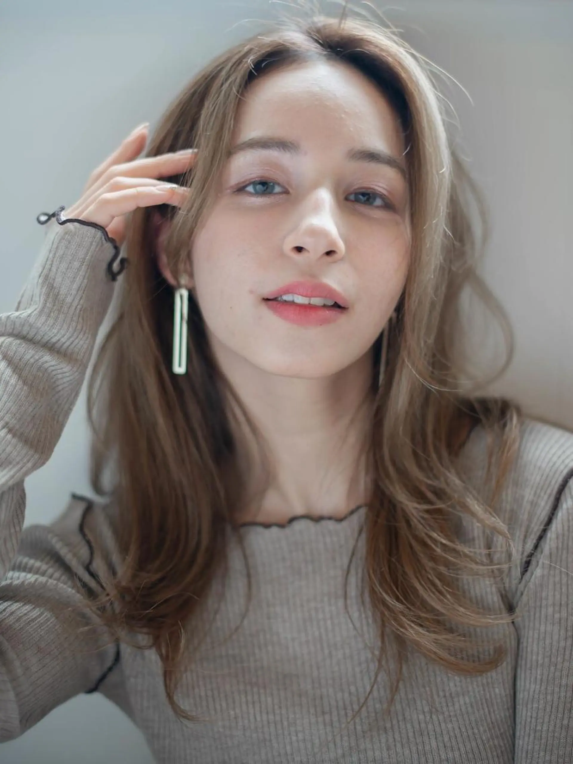 ロング 伊藤 匠のヘアスタイル