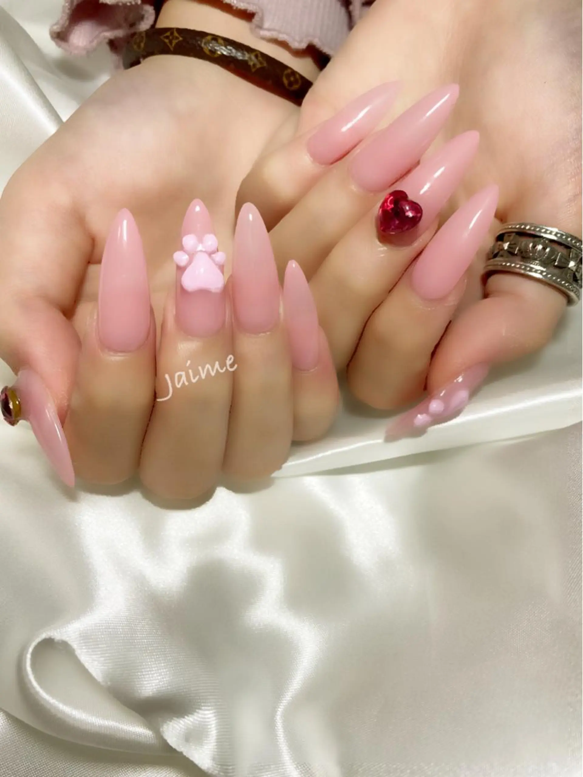 ロング ネイル Jaime Yuiのネイルデザイン