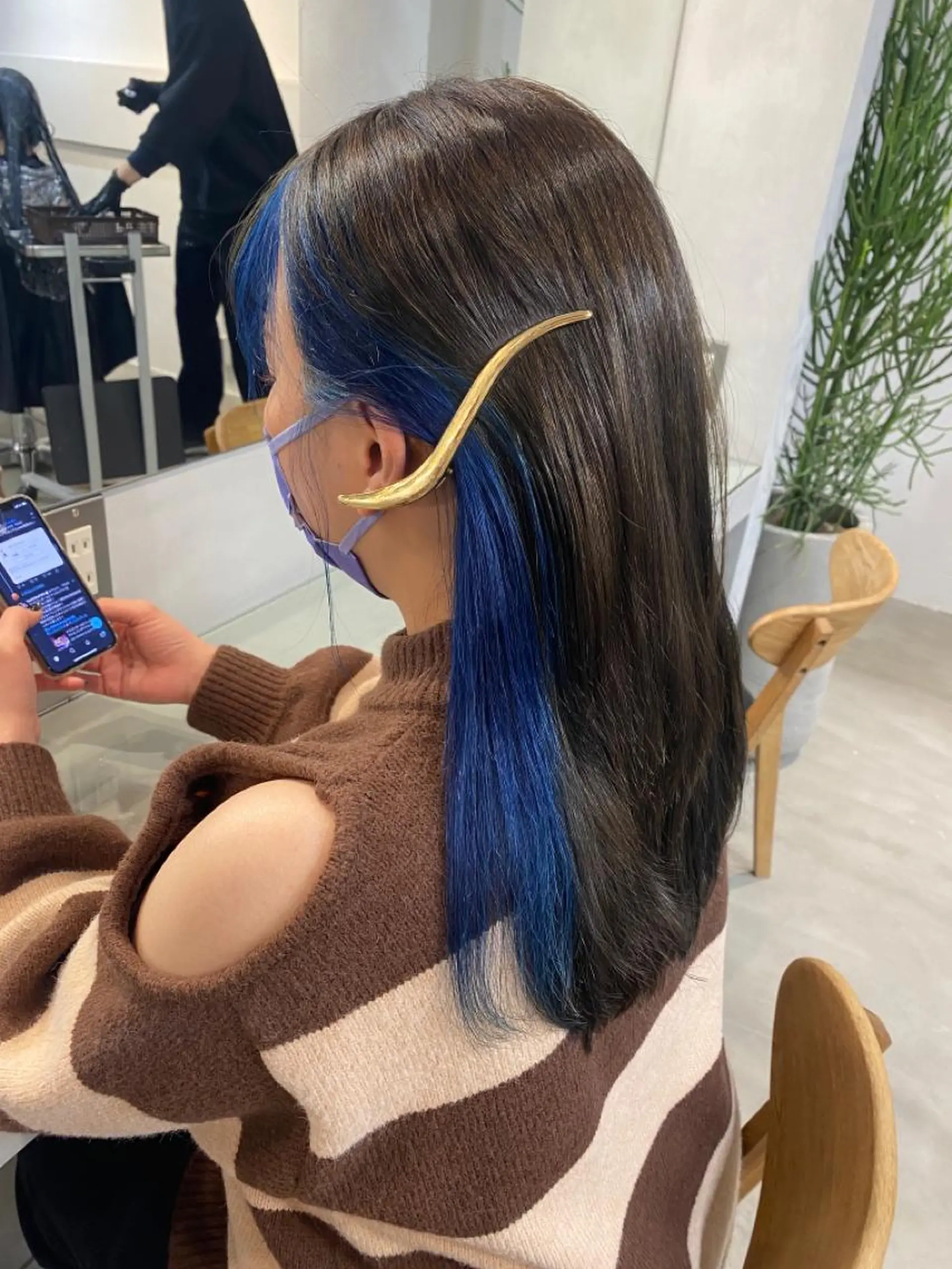 ミディアム レイヤーカットのプロ 大人ヘア宮森貴志のヘアスタイル