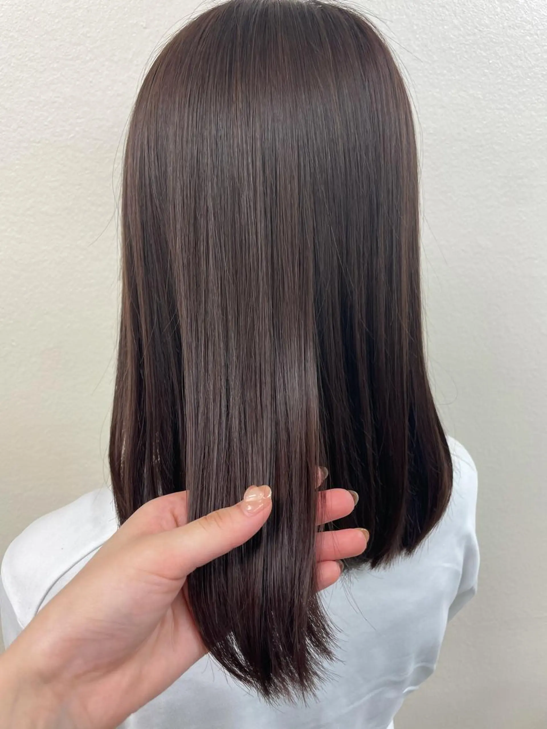 セミロング 韓国ヘア🇰🇷🎀 みきのヘアスタイル