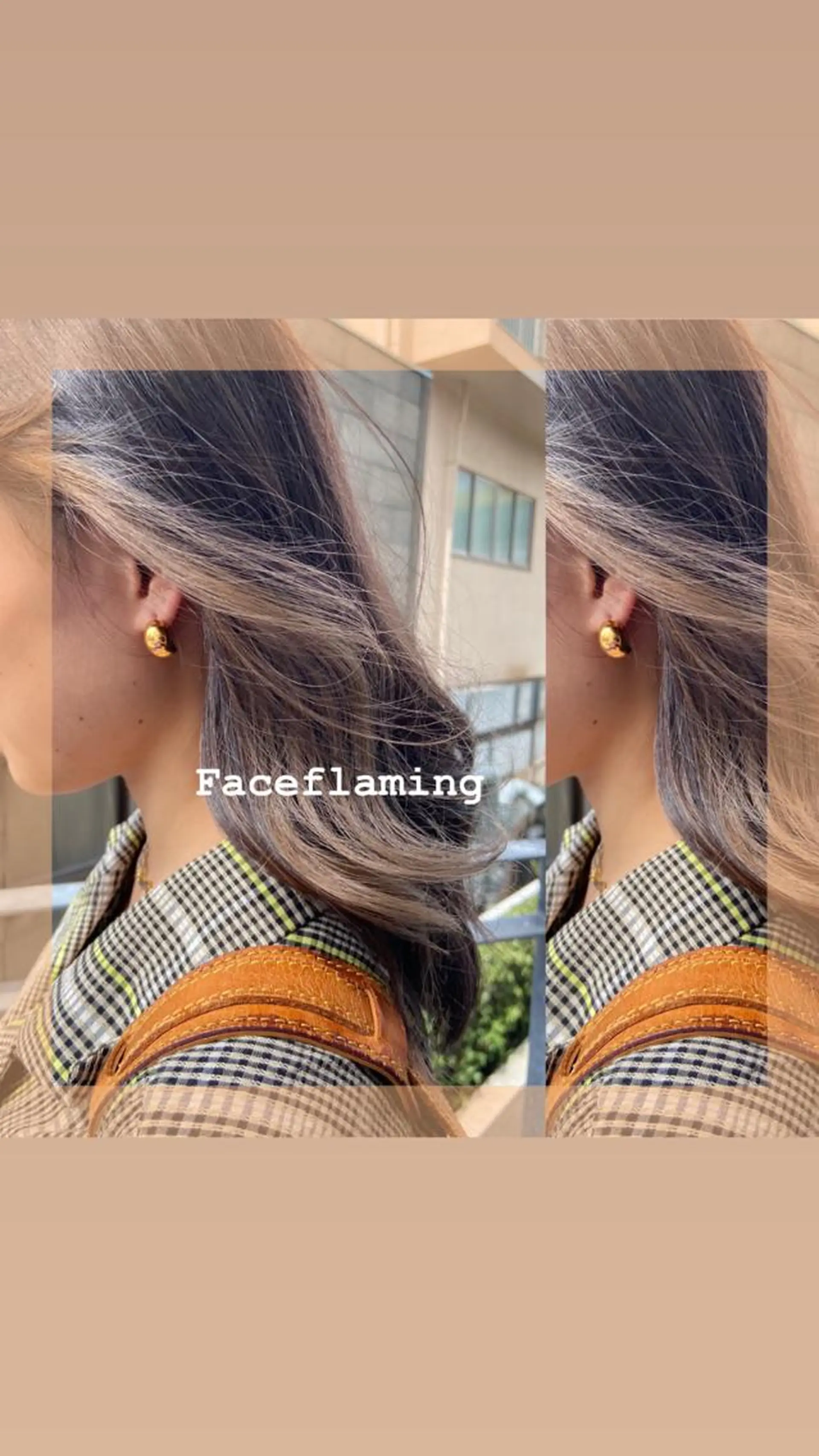 セミロング カラー ヘアアレンジ Happiness所属・🌻Insta指名 NO.1🌻Shoのヘアスタイル