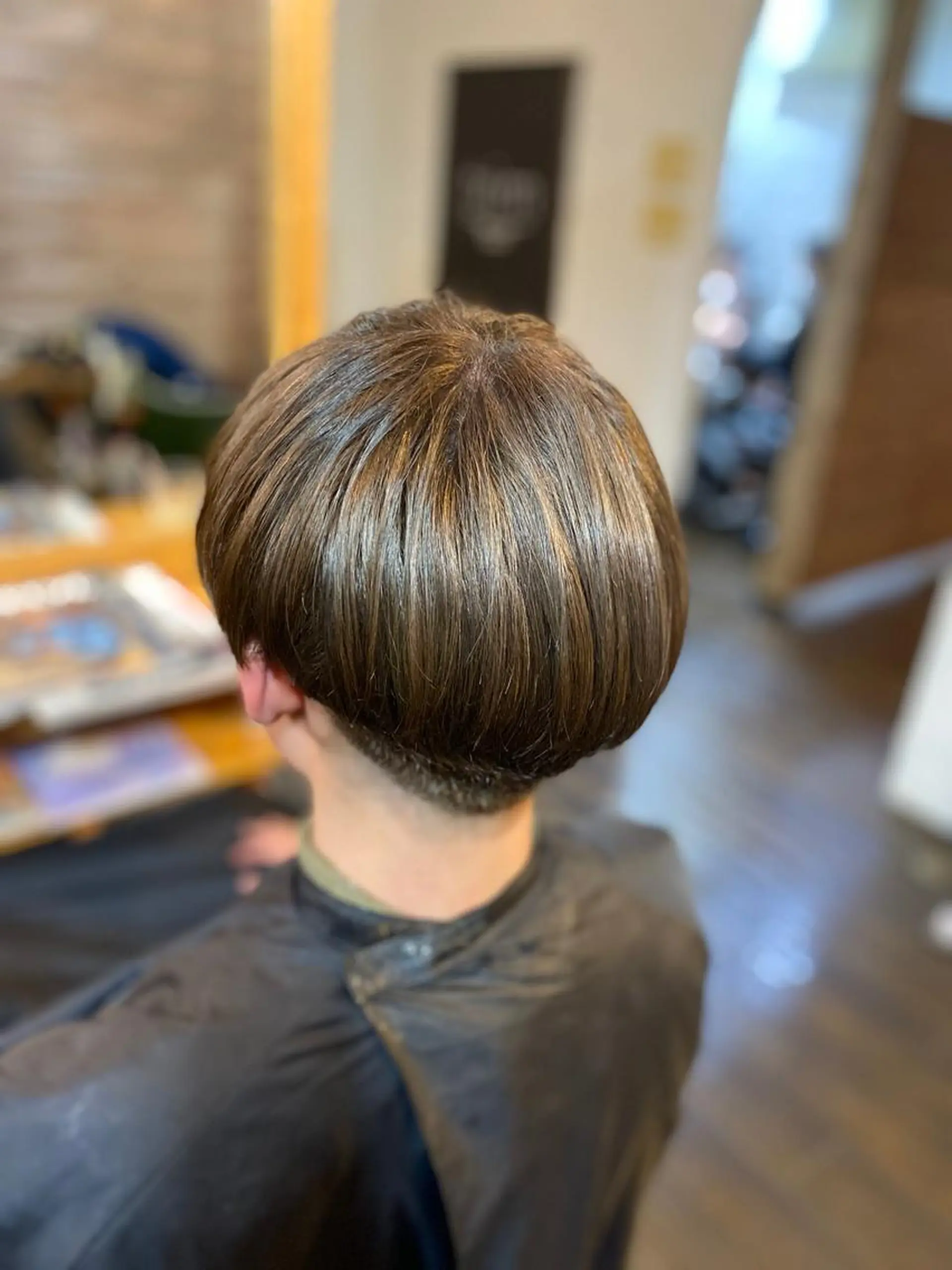 メンズ マッシュ 渋田 ゆかりのヘアスタイル