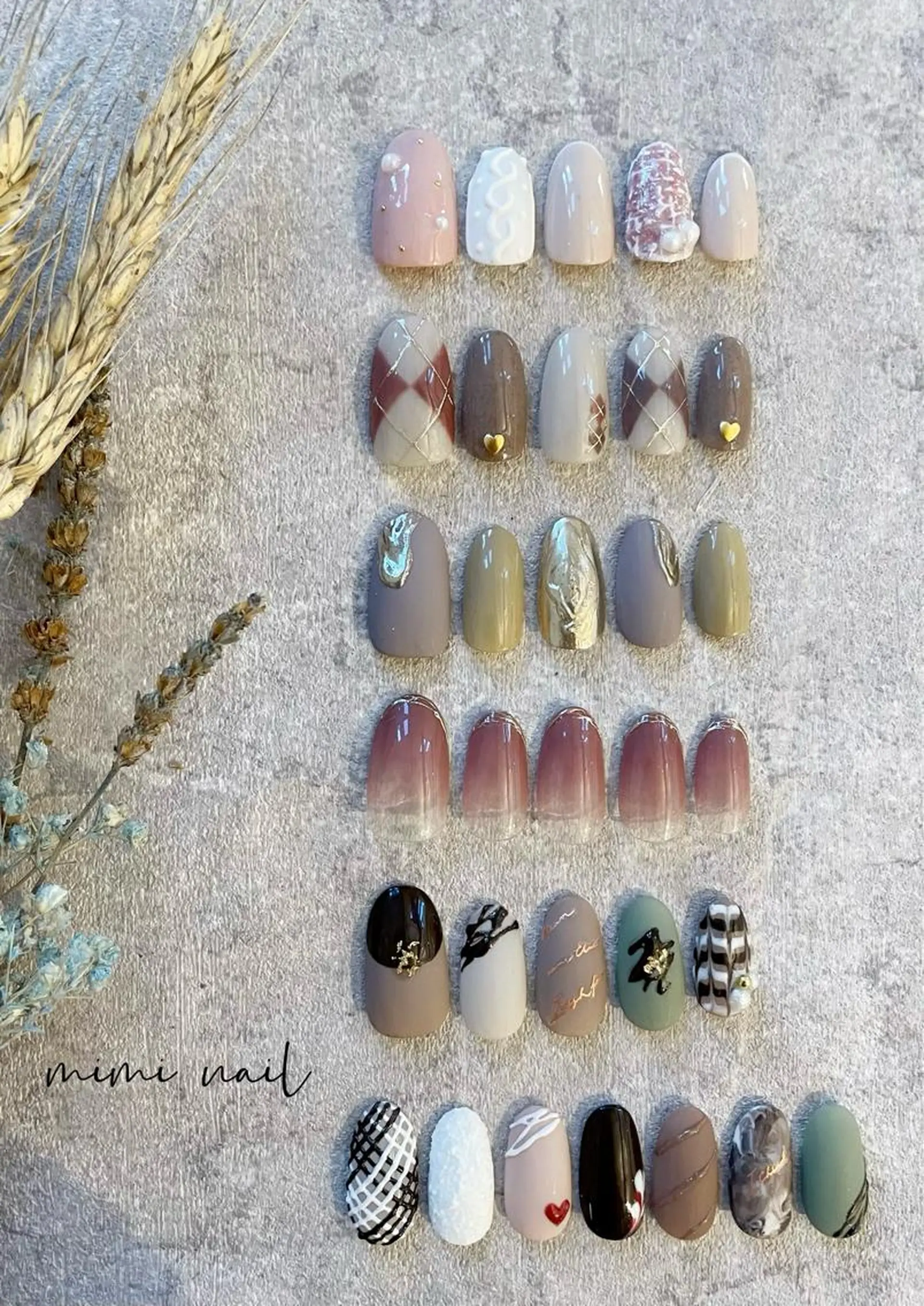 ネイル ハンドネイル mimi nailのネイルデザイン