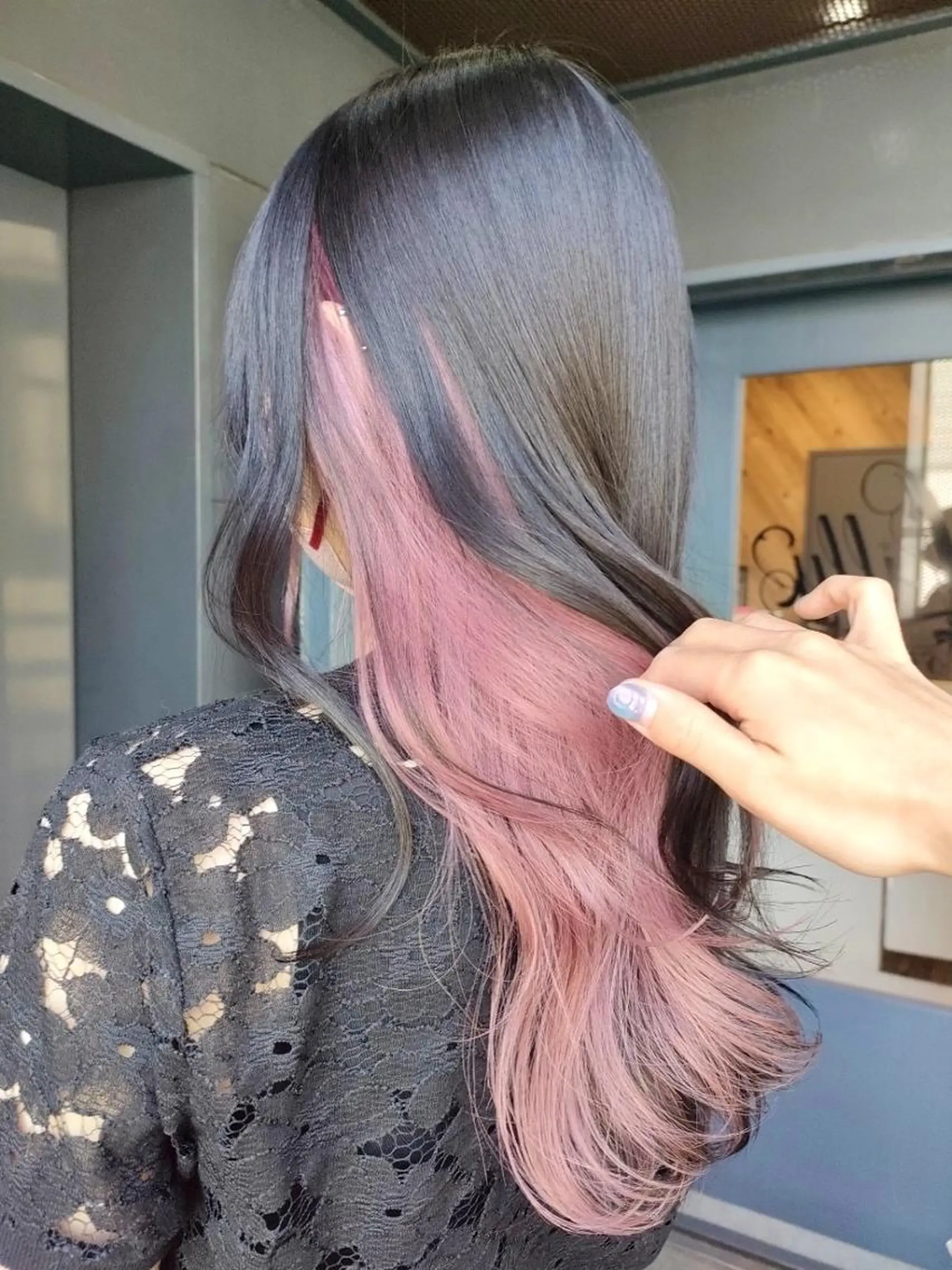 セミロング カラー ヘアカラー プチプラ&ハイクオ リティ✰Lilly✰のヘアスタイル