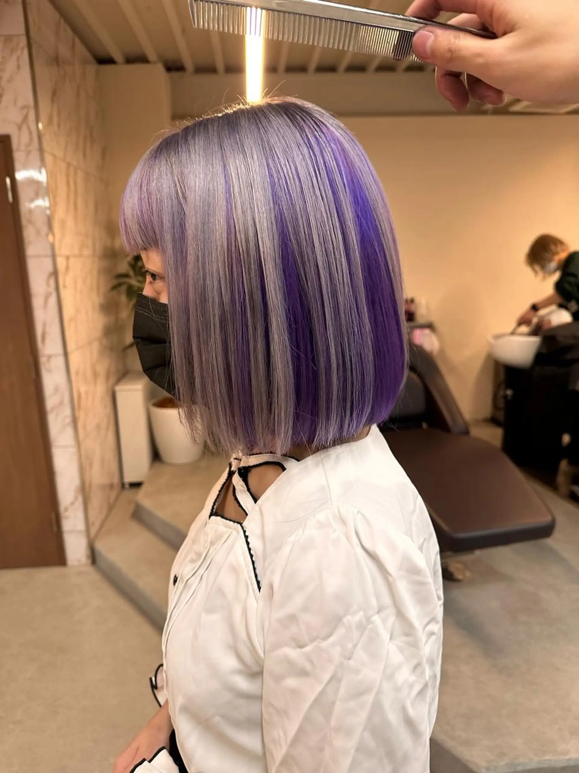 ショート カラー ハイトーン×似合わせ 🌱中川慎之介のヘアスタイル