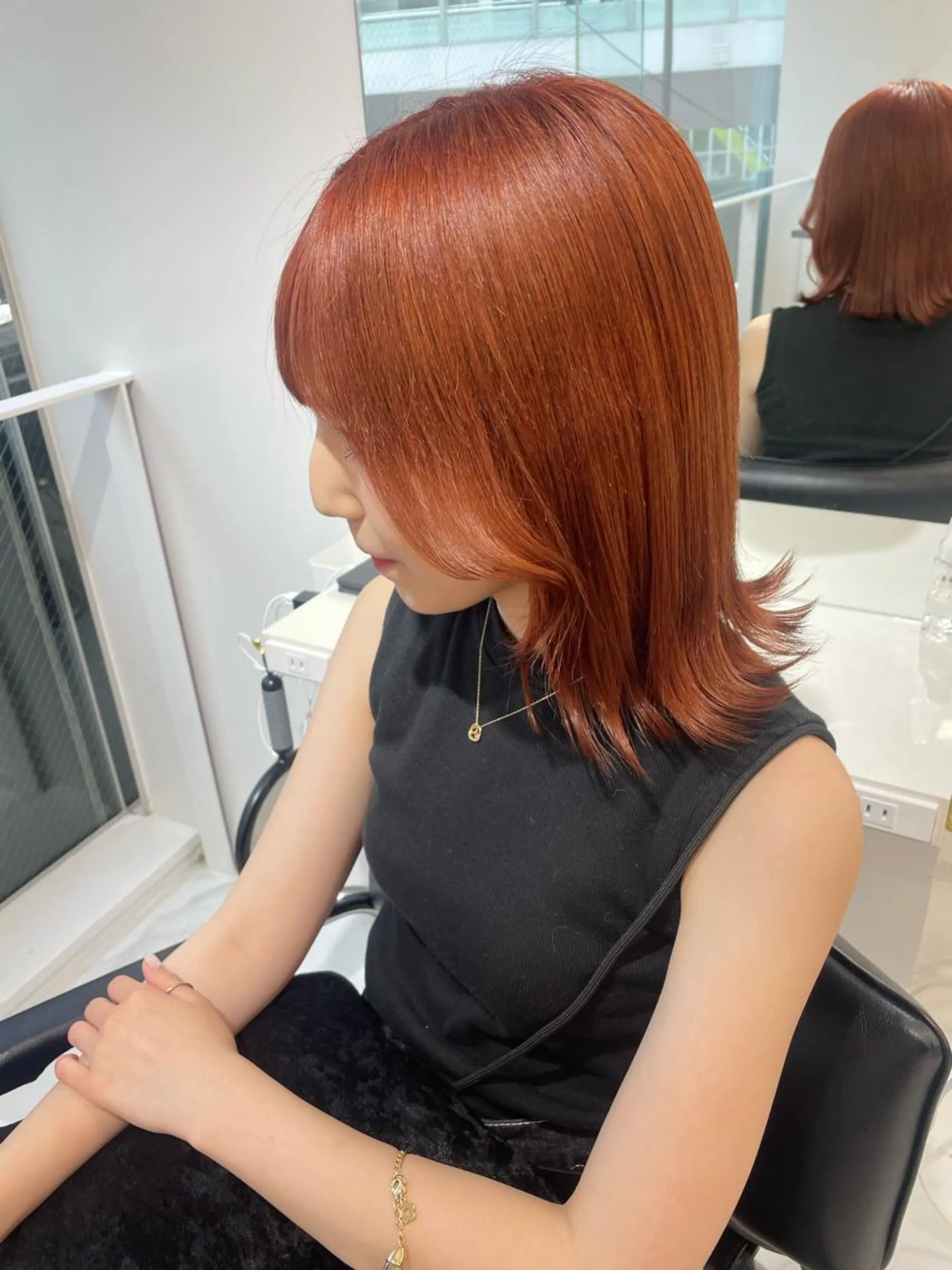 カラー ヘアカラー 🩶大人韓国ヘア 渋谷/Satsukiのヘアスタイル