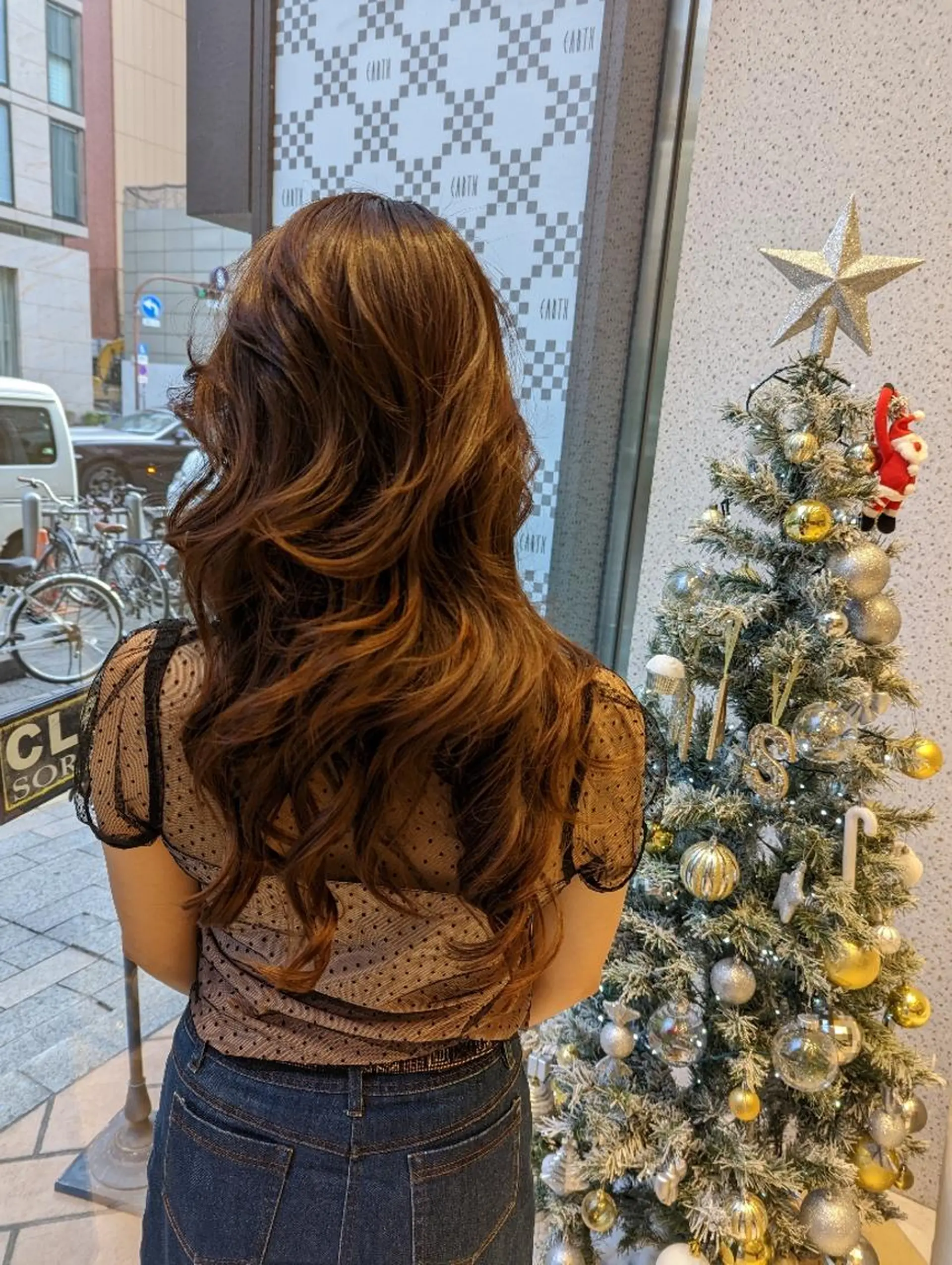 ロング カラー ヘアアレンジ カット パーマ トリートメント ヘアセット  知念　香トータル ビューティー🌷のヘアスタイル