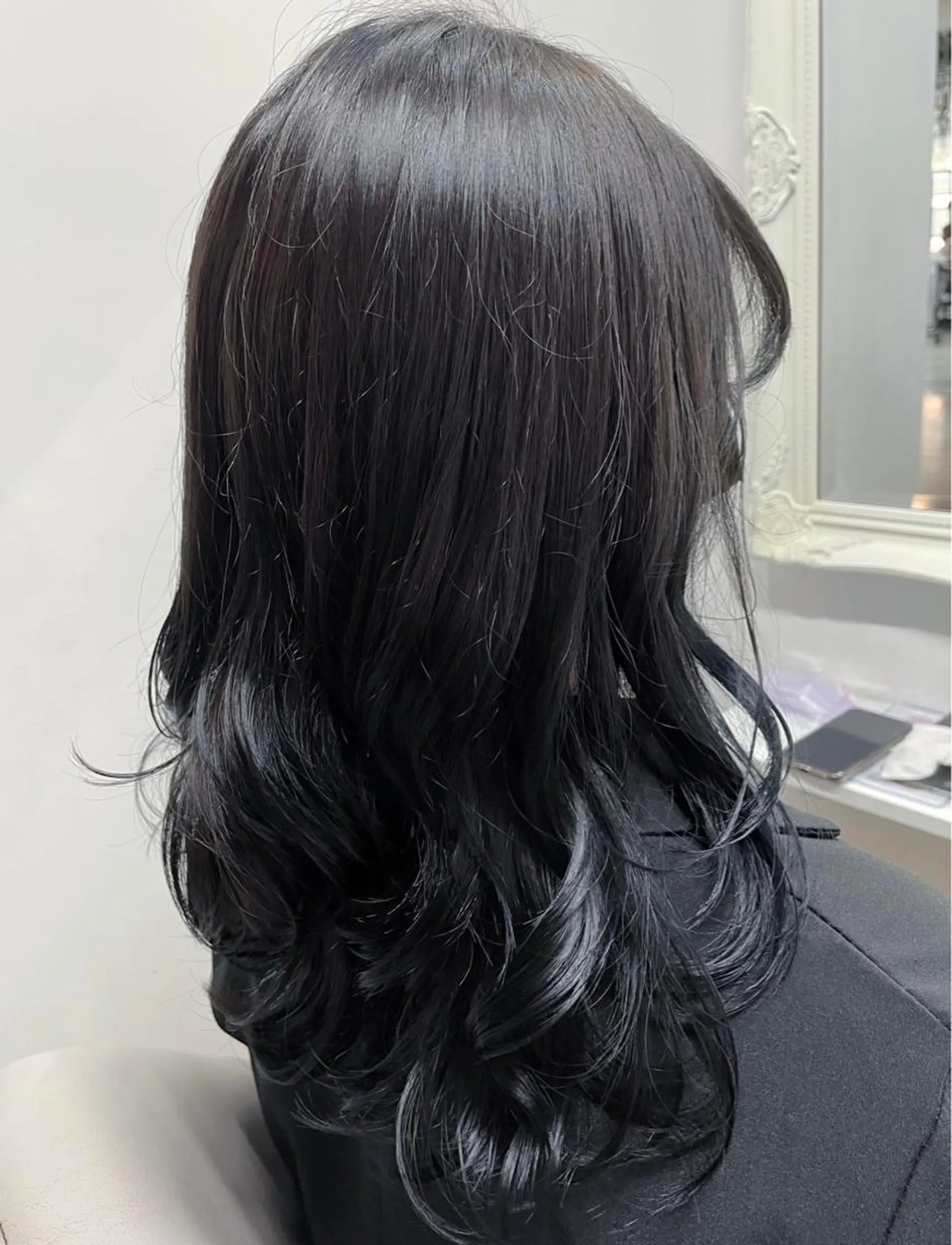 セミロング 松村 あづみのヘアスタイル