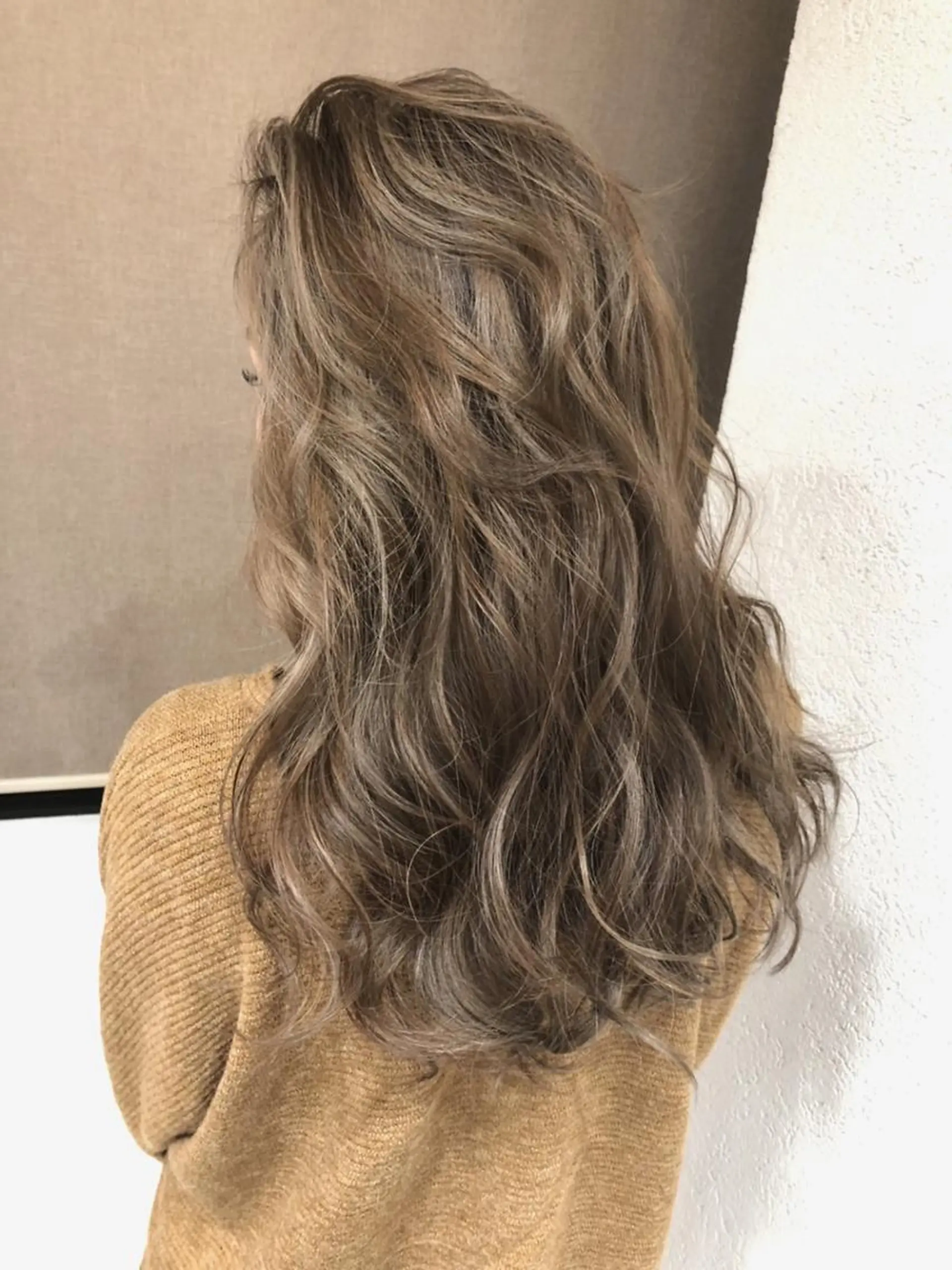 セミロング カラー パーマ charme 静岡店のヘアスタイル