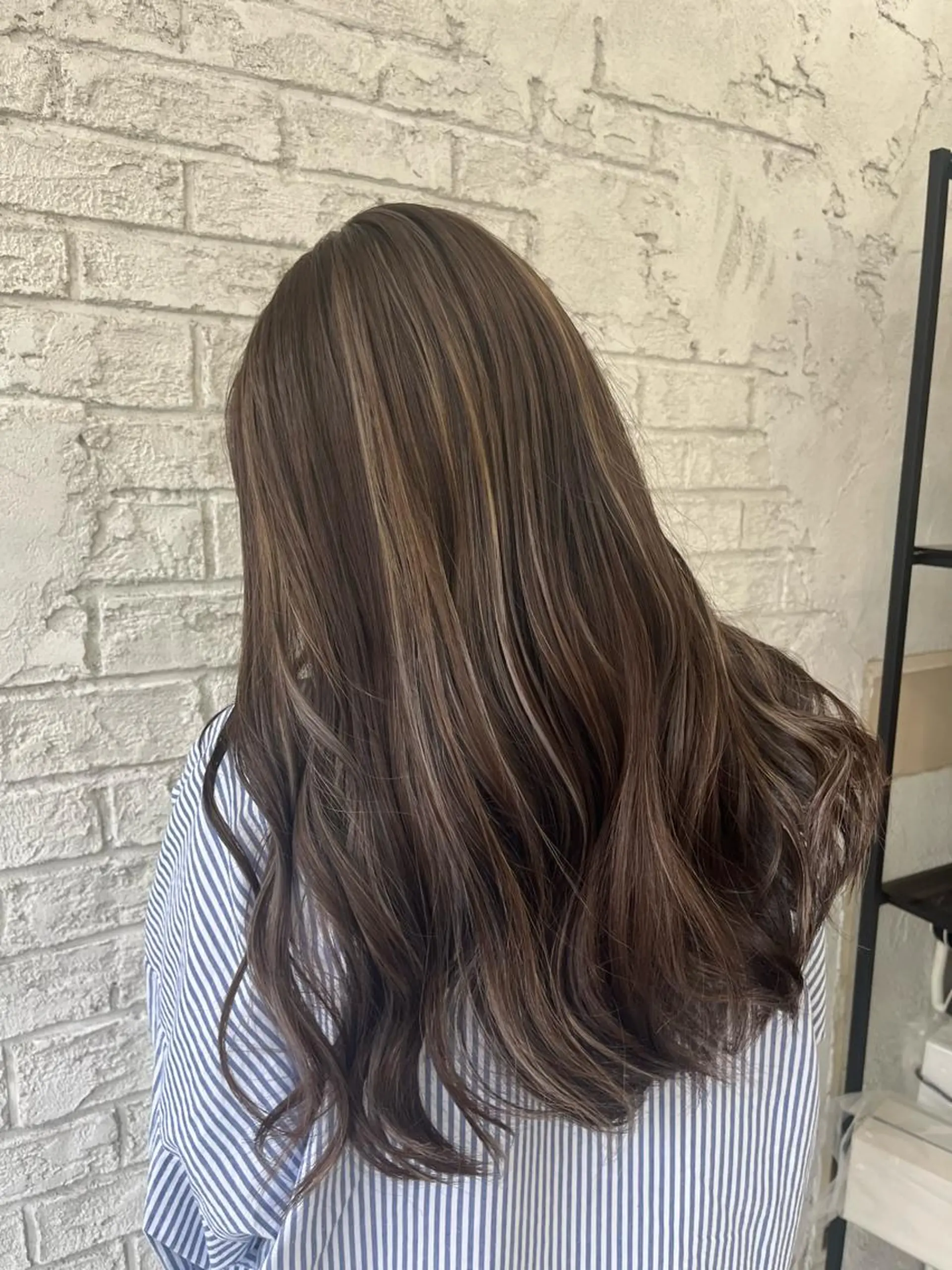 ロング カラー ハイライトカラー ハイライト ハイライトカラー＆ ダブルカラー　田口のヘアスタイル