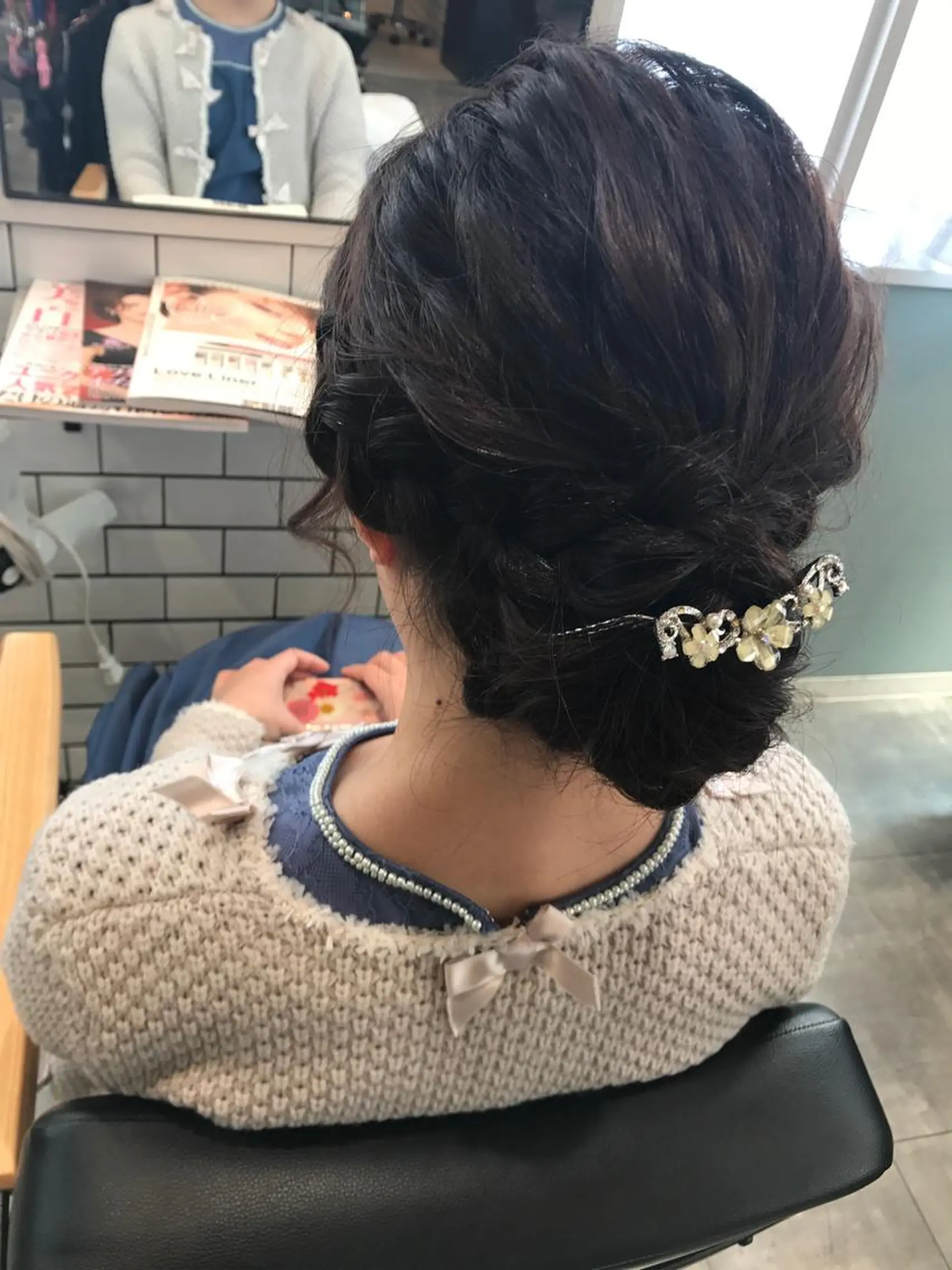 ヘアアレンジ ヤマナカ エリカのヘアスタイル