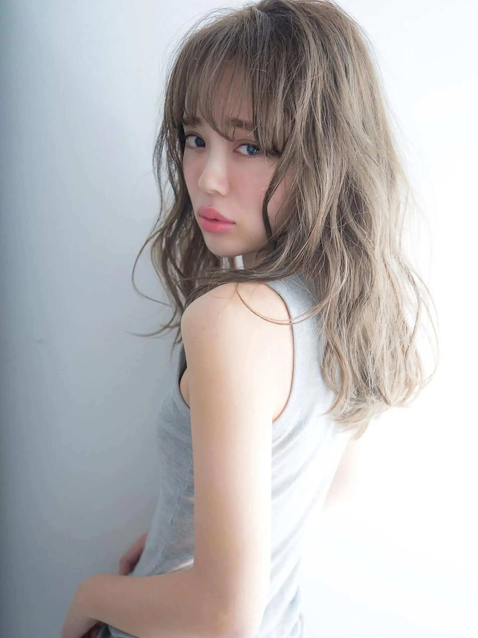 セミロング カラー 銀座/美髪縮毛矯正 /髪質改善/山本翔華のヘアスタイル