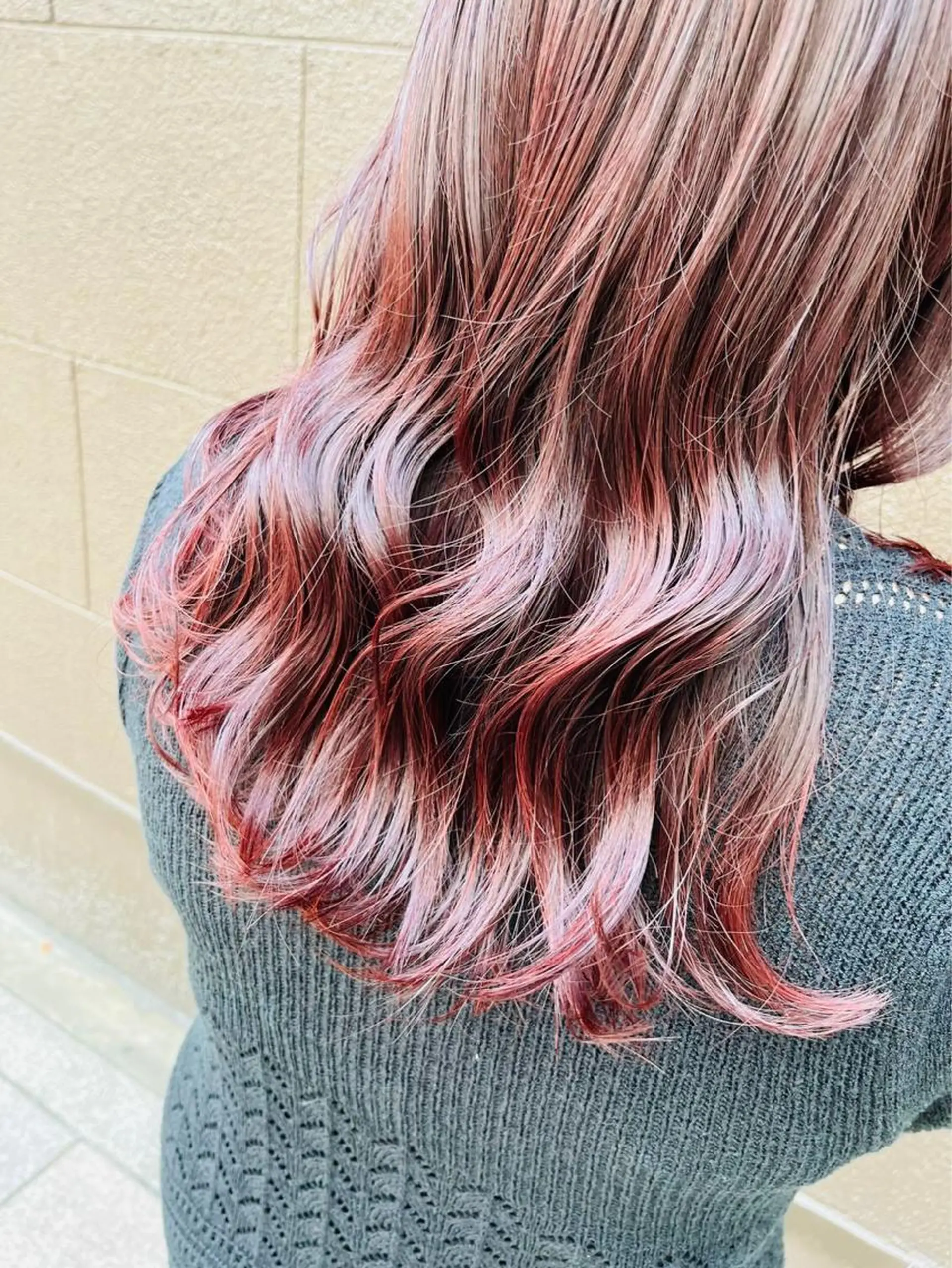 ロング カラー ヘアアレンジ 🍓後藤 はるな🍓のヘアスタイル