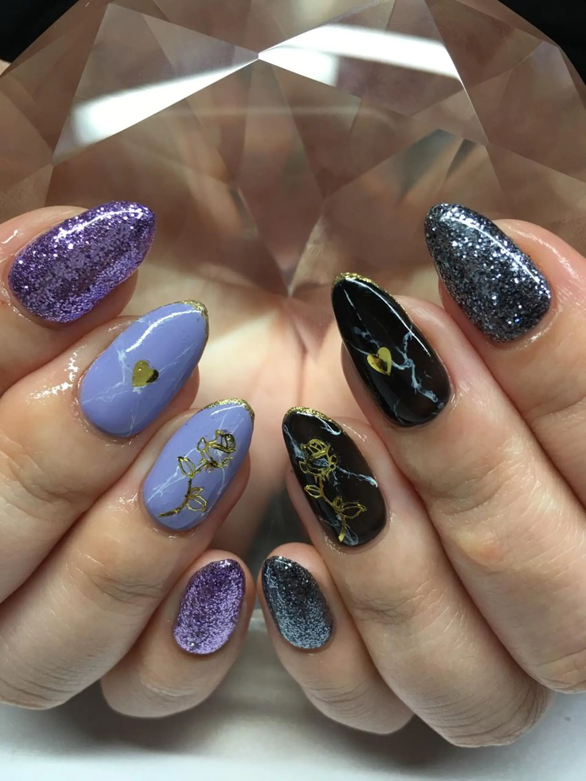 ネイル ハンドネイル glow_ nailのネイルデザイン