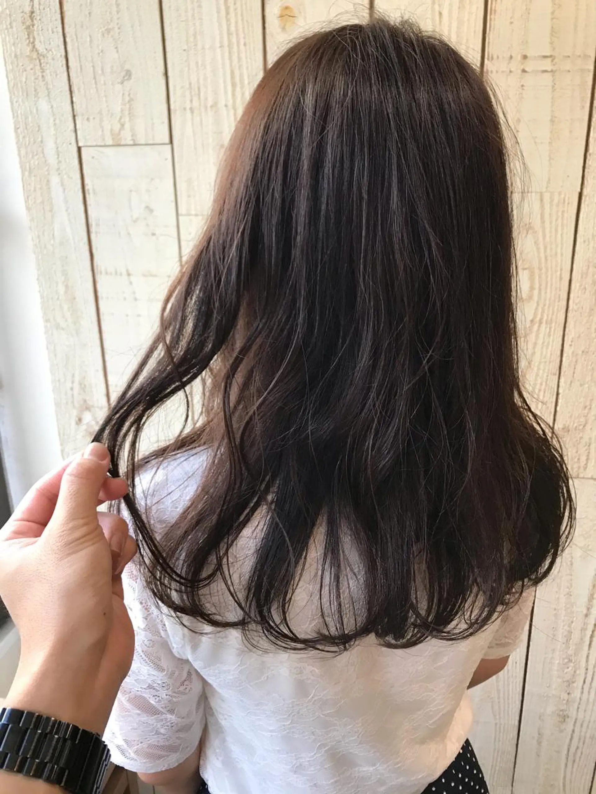ロング 福田 ジュンキのヘアスタイル