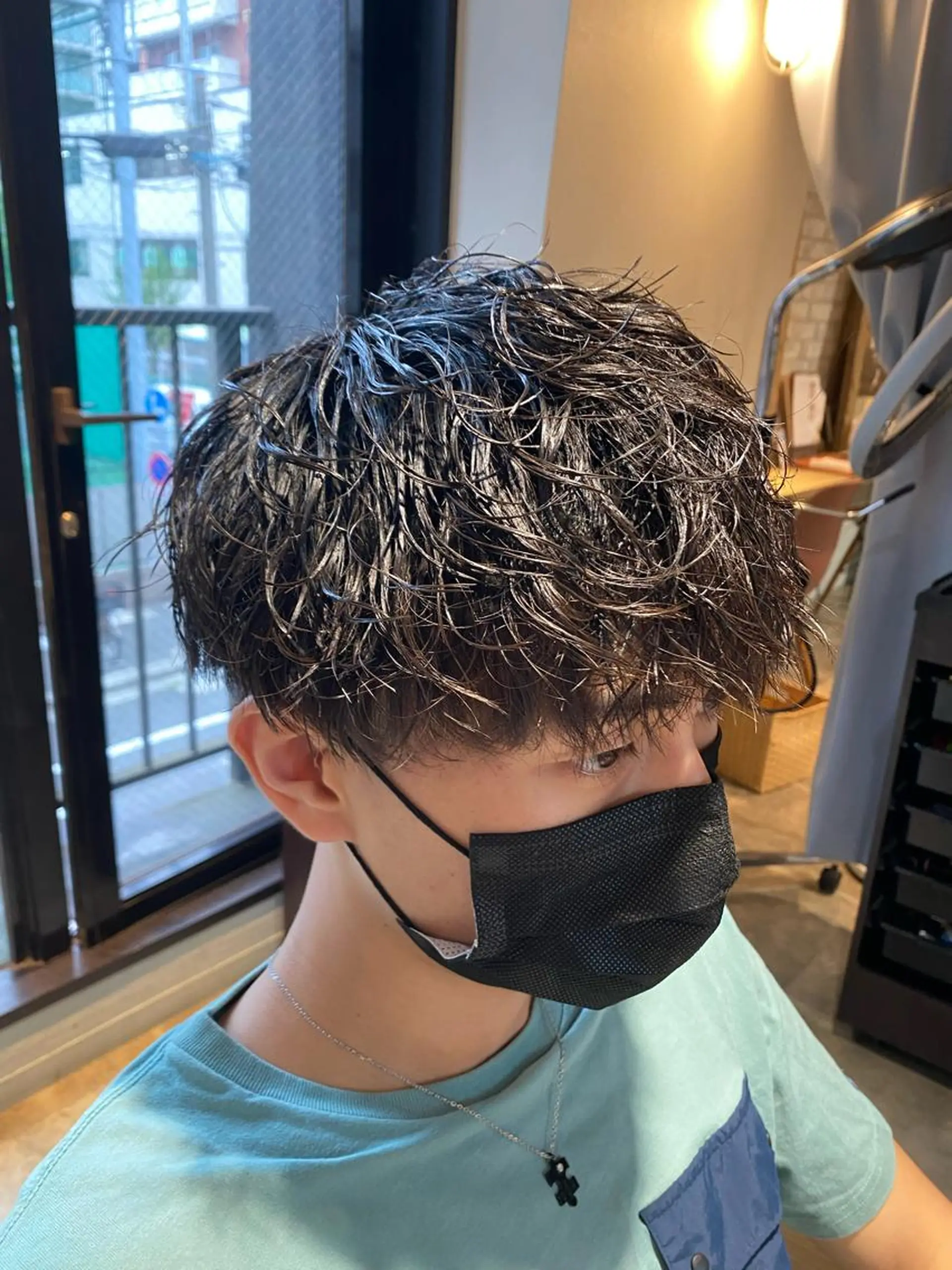 メンズ カット 🟣メンズパーマ 川端 永遠🟣のヘアスタイル