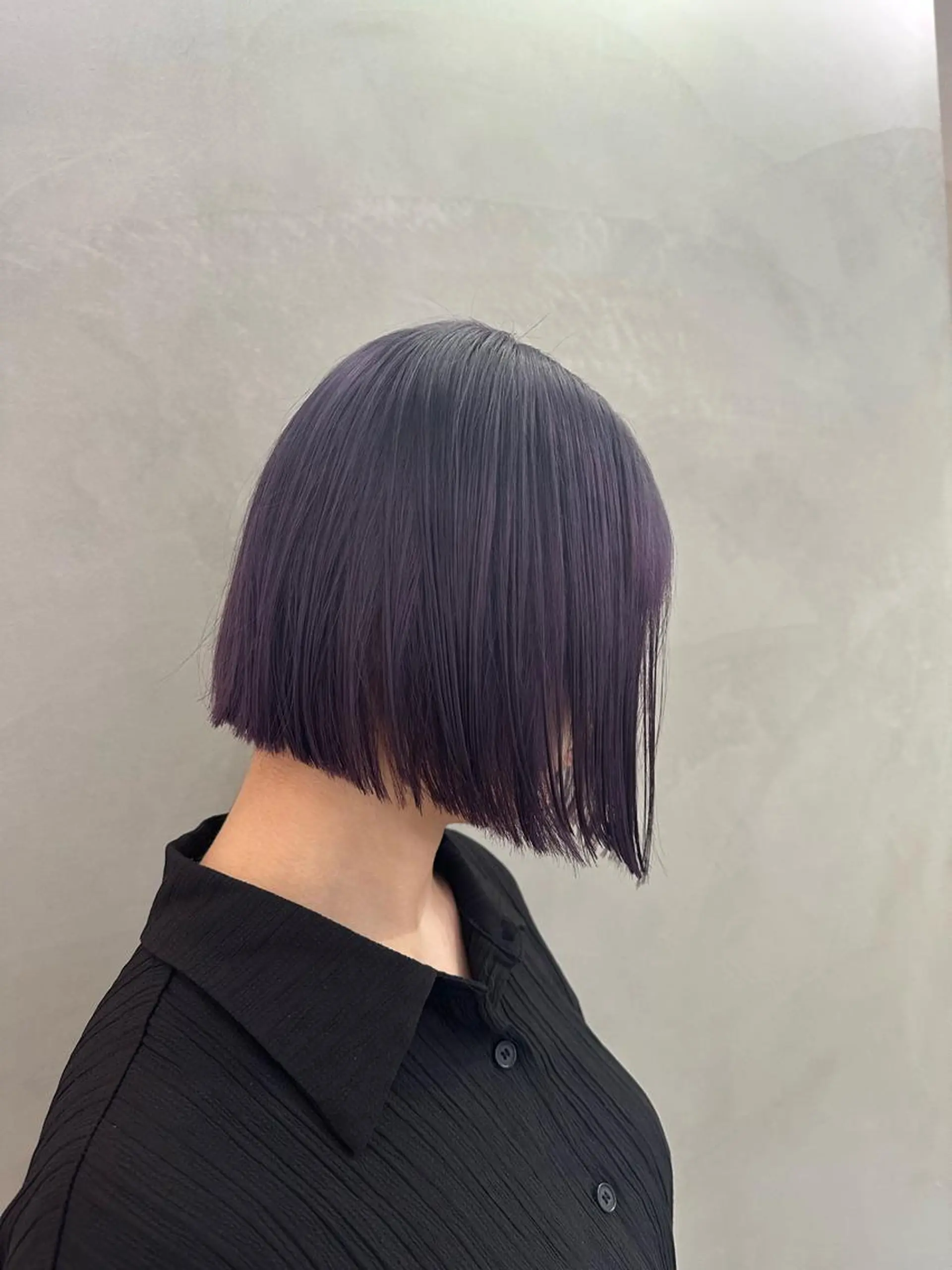 ショート カラー グレージュ 色落ちまでキレイに！ ！女性サロンのヘアスタイル