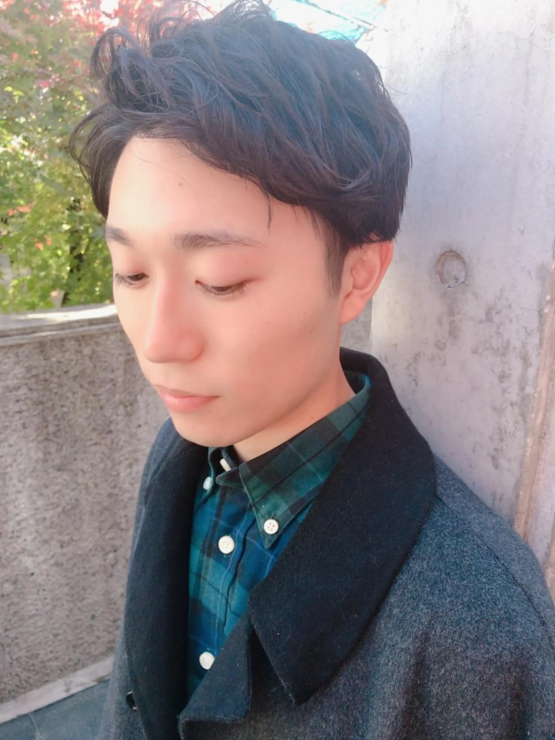 ショート カラー パーマ ヘアアレンジ メンズ メンズパーマ カット ちこ .のヘアスタイル