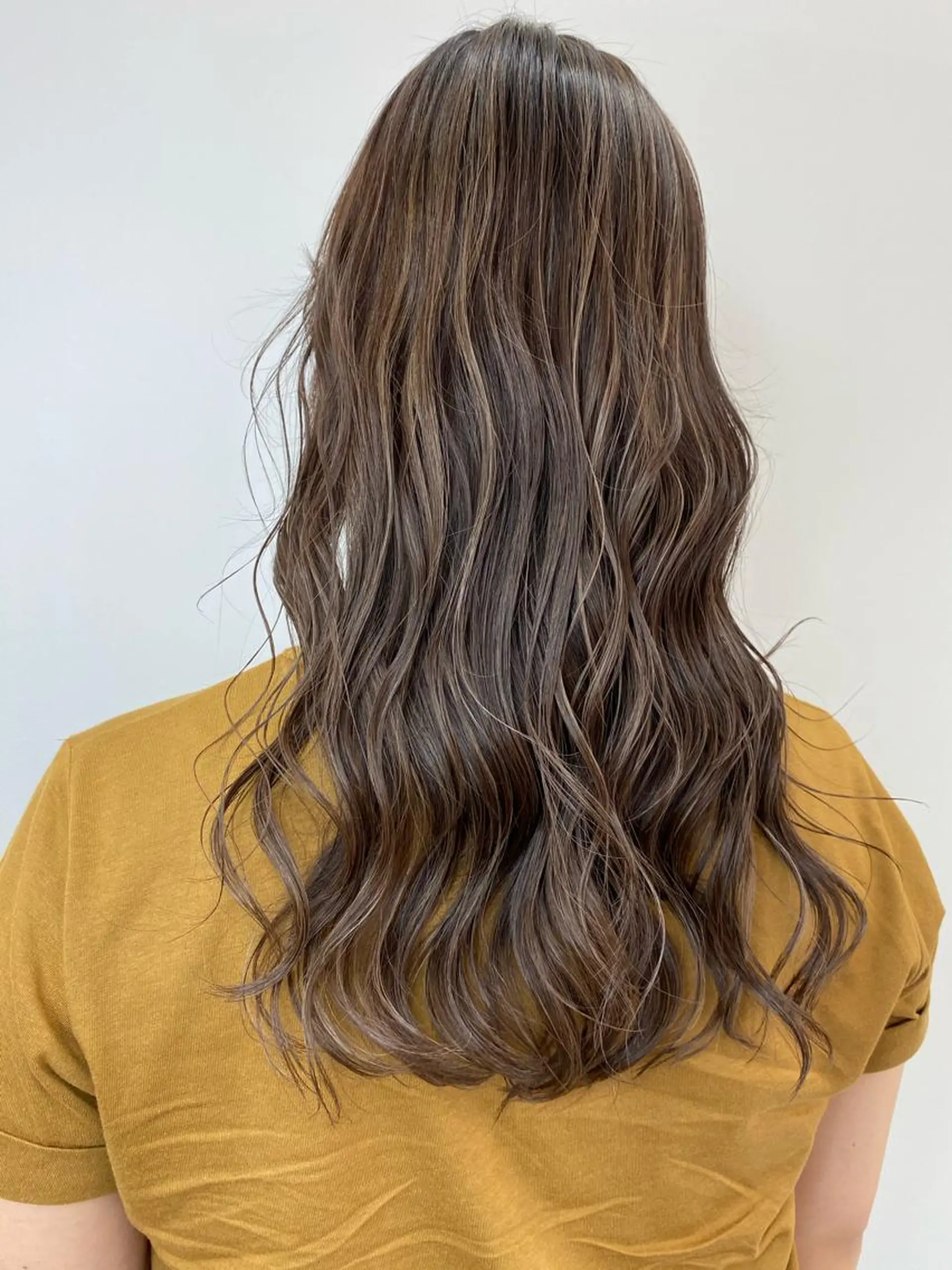 ロング カラー パーマ ヘアアレンジ キッズ ネイル ★ 里奈★のヘアスタイル