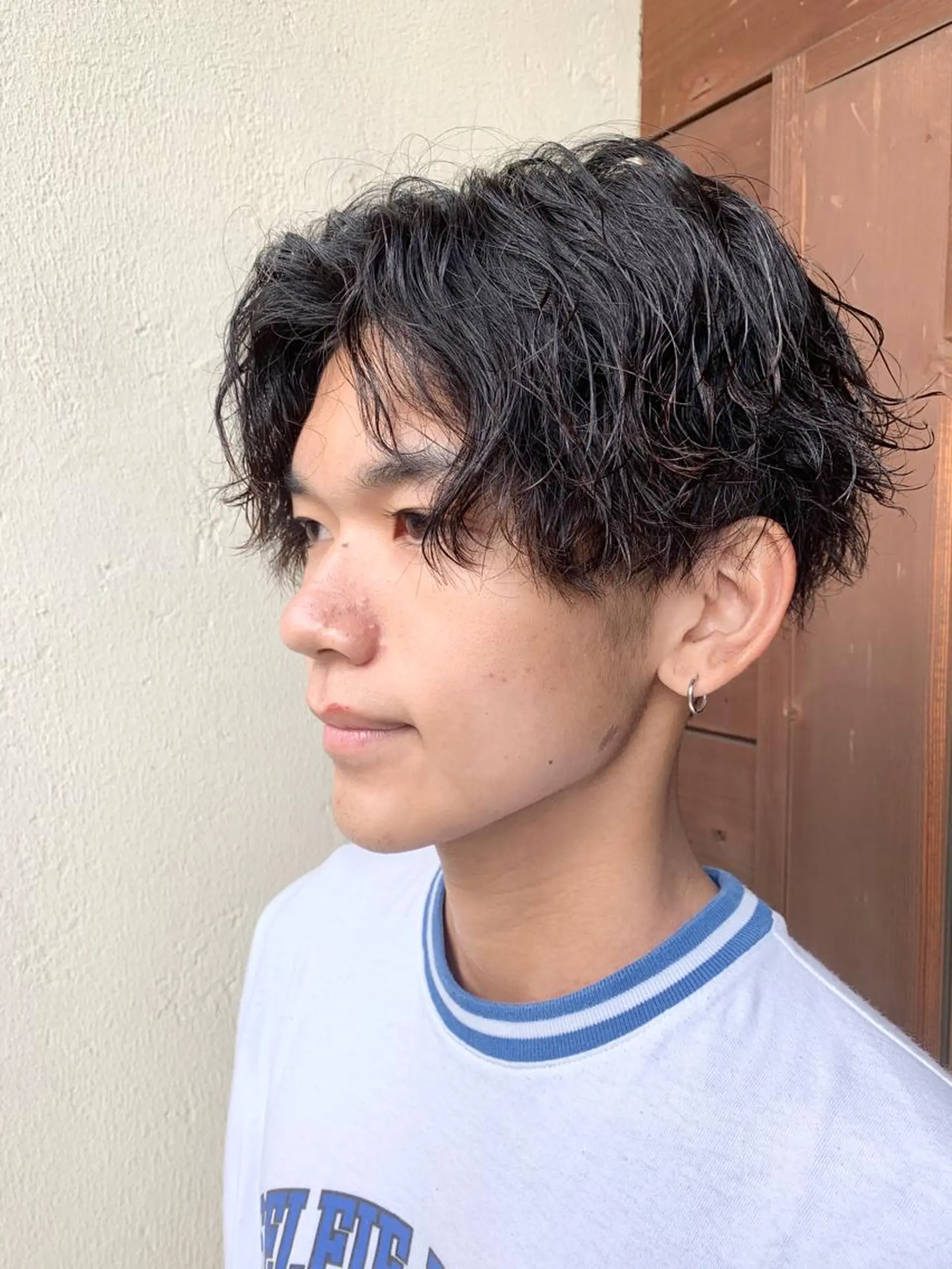 パーマ メンズ 清光 泰之のヘアスタイル