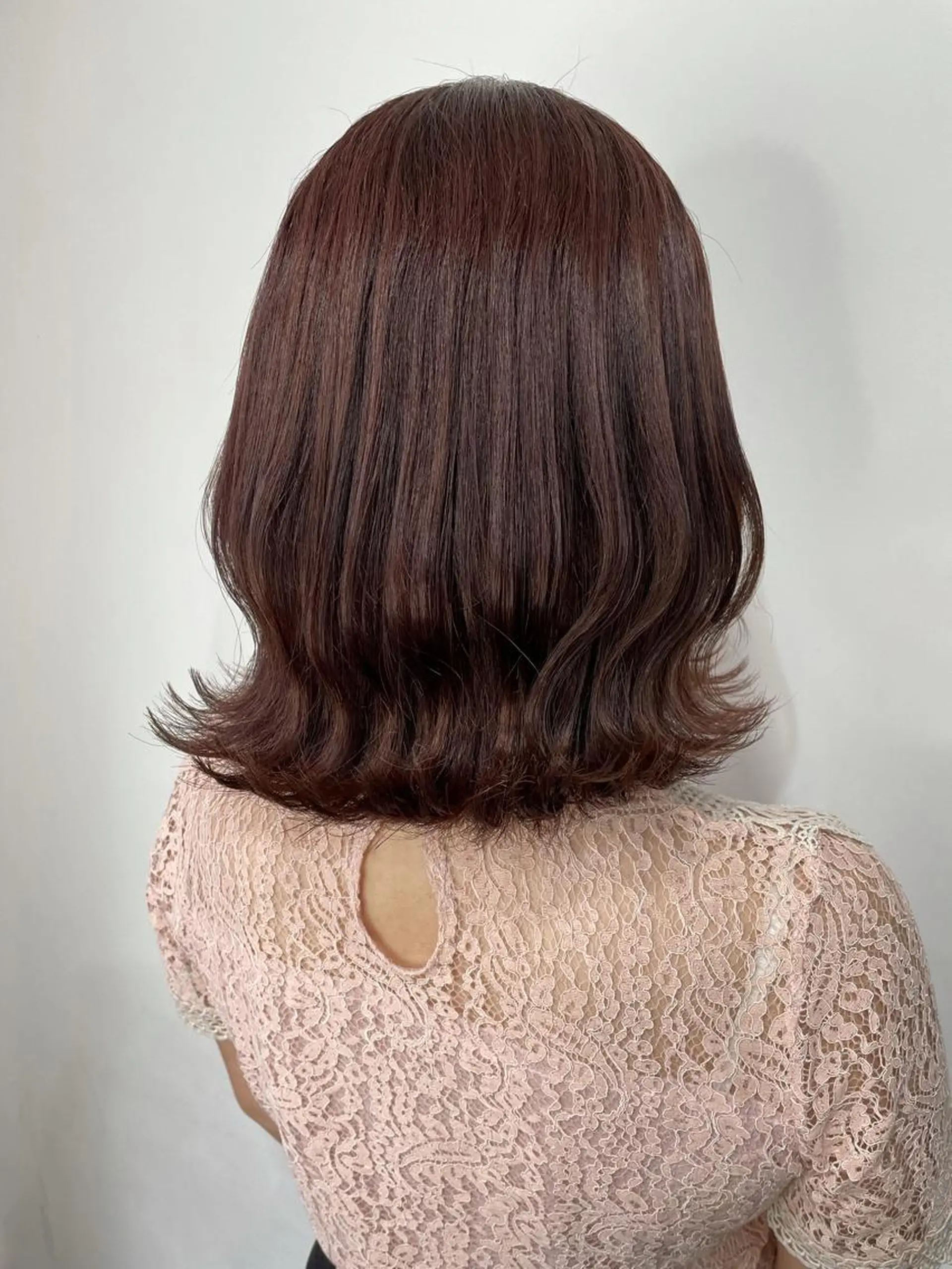 ミディアム カラー カット トリートメント miyu /大阪美容室のヘアスタイル