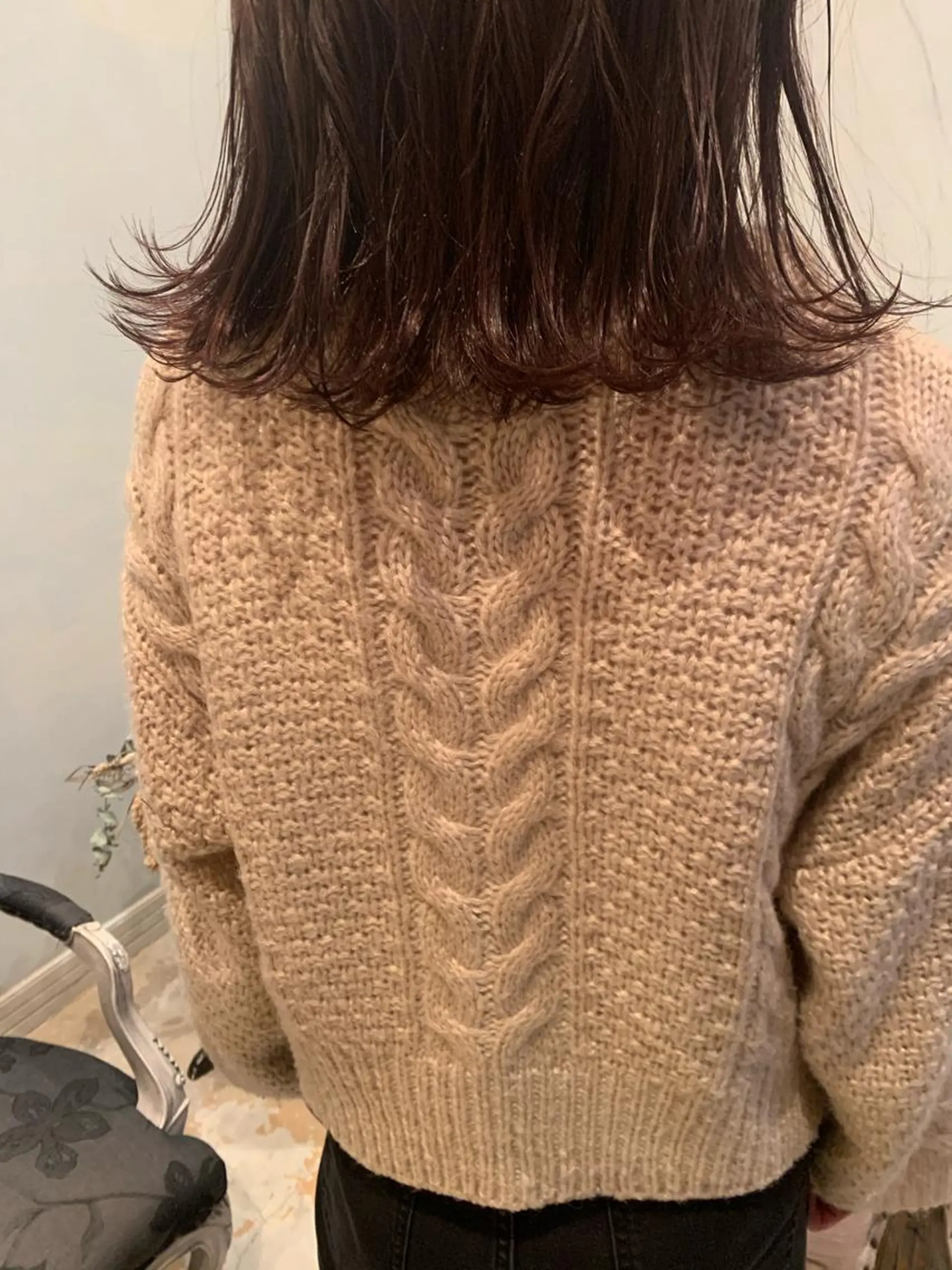 ロング カラー SAKINO. ベージュカラーのヘアスタイル