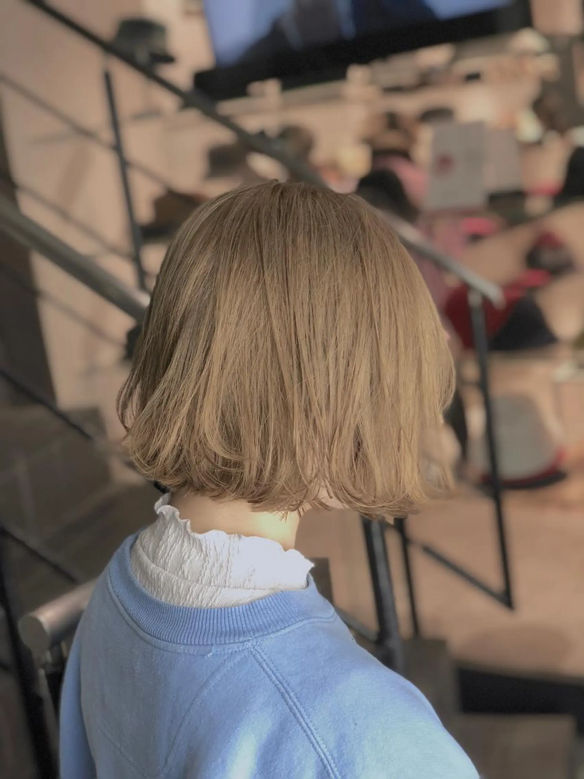 ショート カラー ベージュカラー イエローカラー ヘアカラー トリートメント ✨髪質改善縮毛矯正✨ 宇田川修平のエステ・リラクイメージ