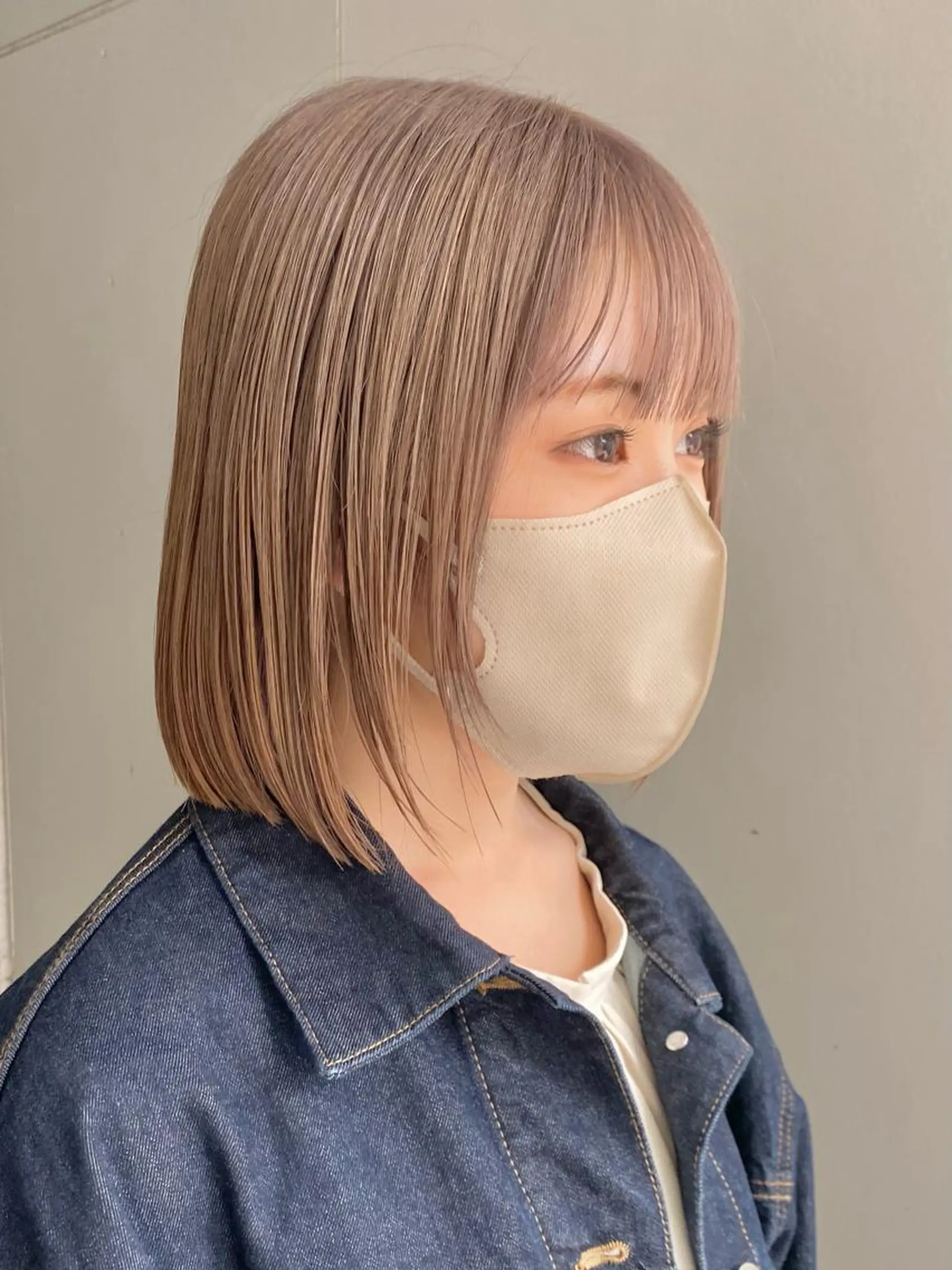 ミディアム カラー 無料カットモデル募集 🌱ひょうがのヘアスタイル