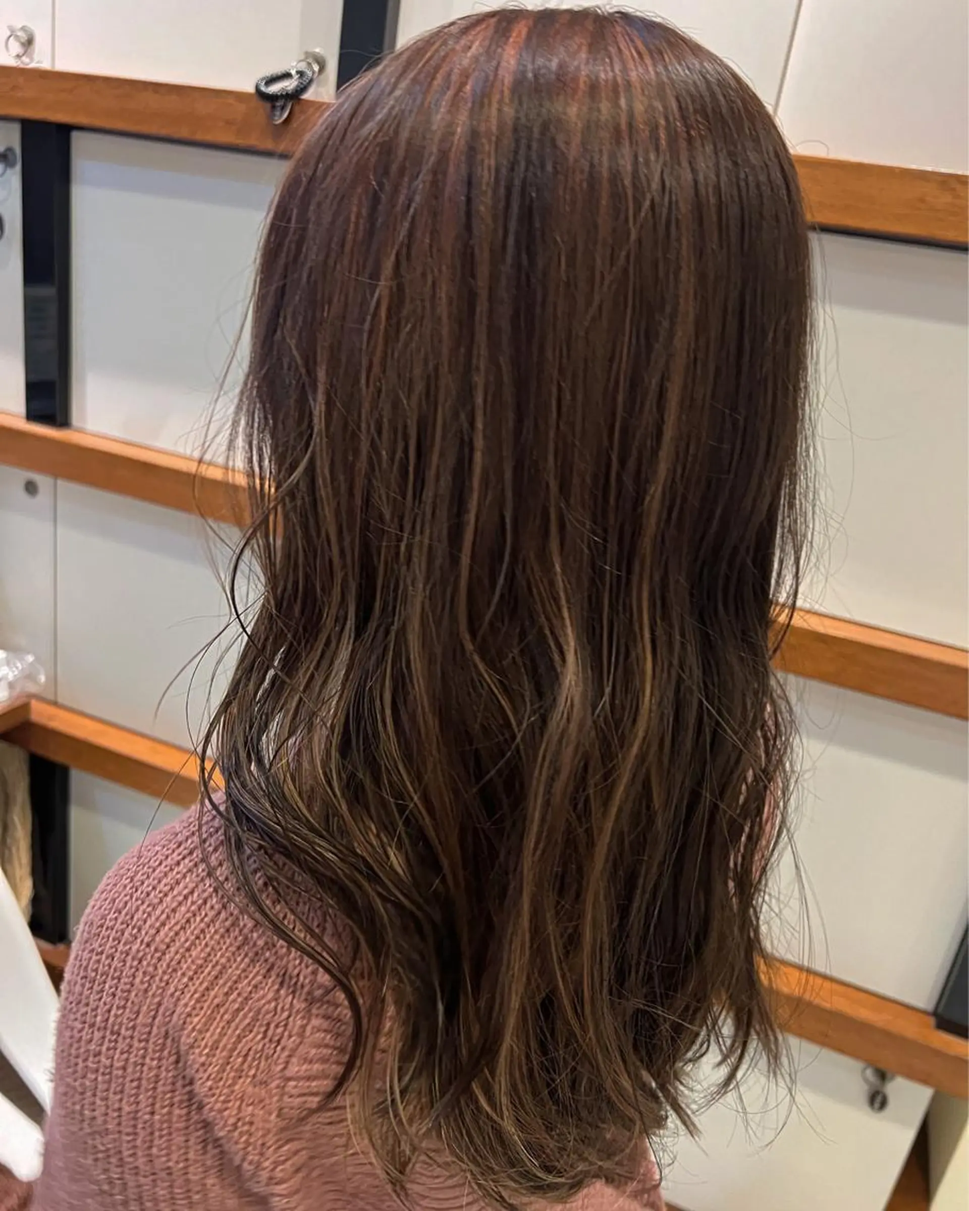 ロング Ore🫧タナカマヤ /柔らかい質感カラーのヘアスタイル