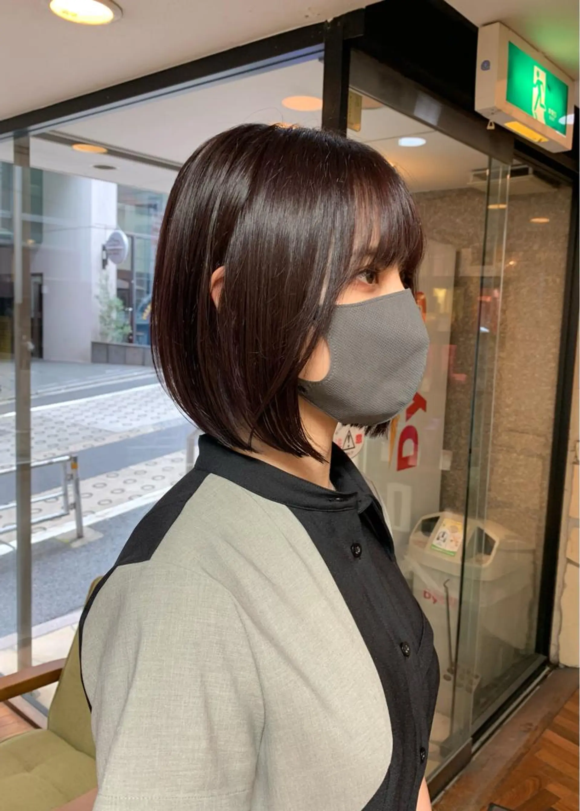 ショート カラー ベージュカラー ラベンダーカラー ラベンダーベージュ LUMO所属・矢野 晃平のヘアスタイル