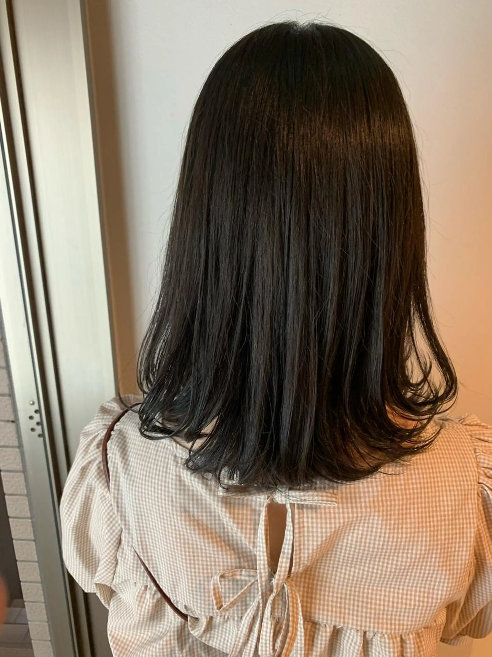 ミディアム うしだ かおるのヘアスタイル