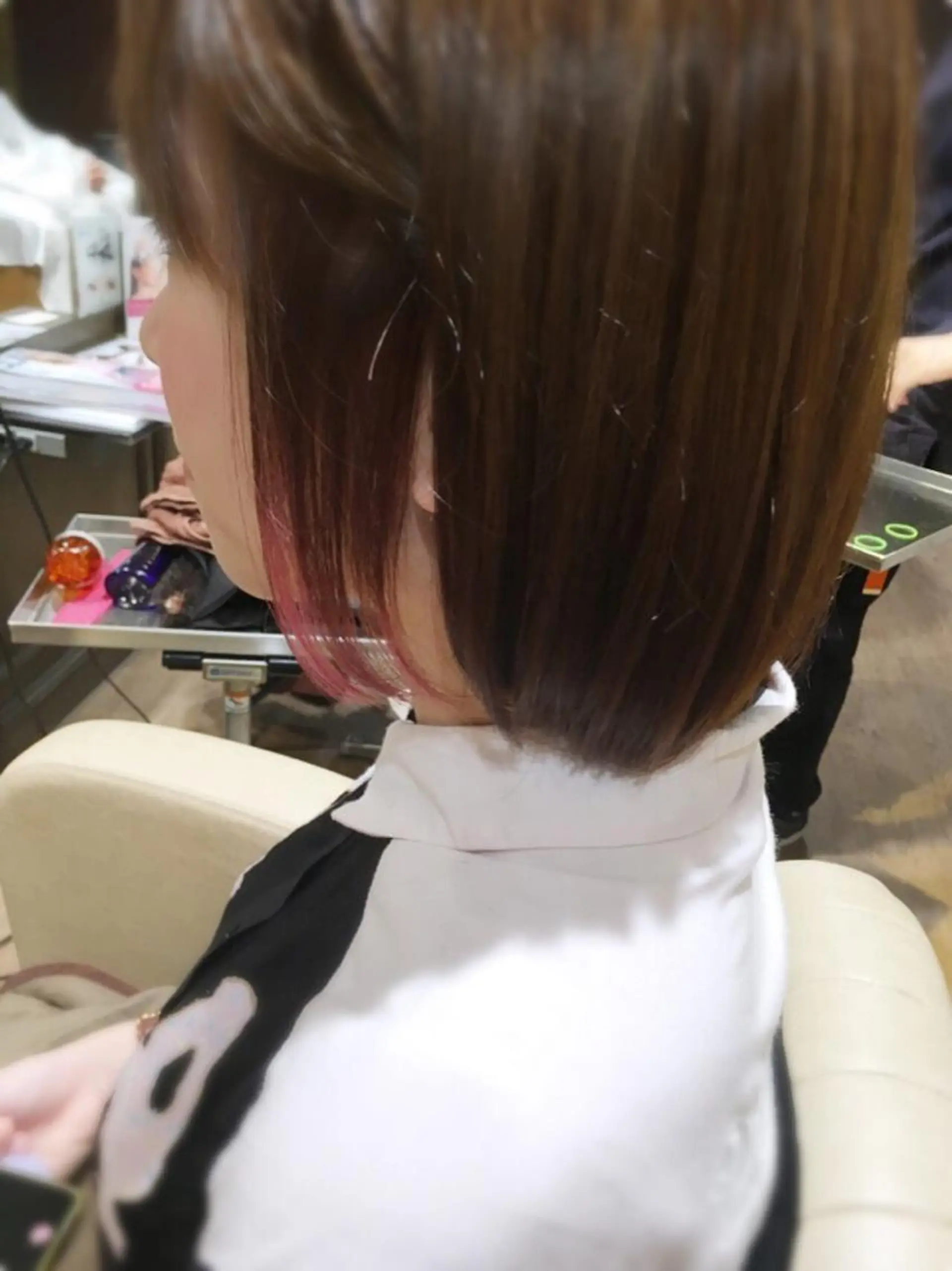 ショート カラー インナーカラー ボブ MODE K's塚口 かどやのヘアスタイル