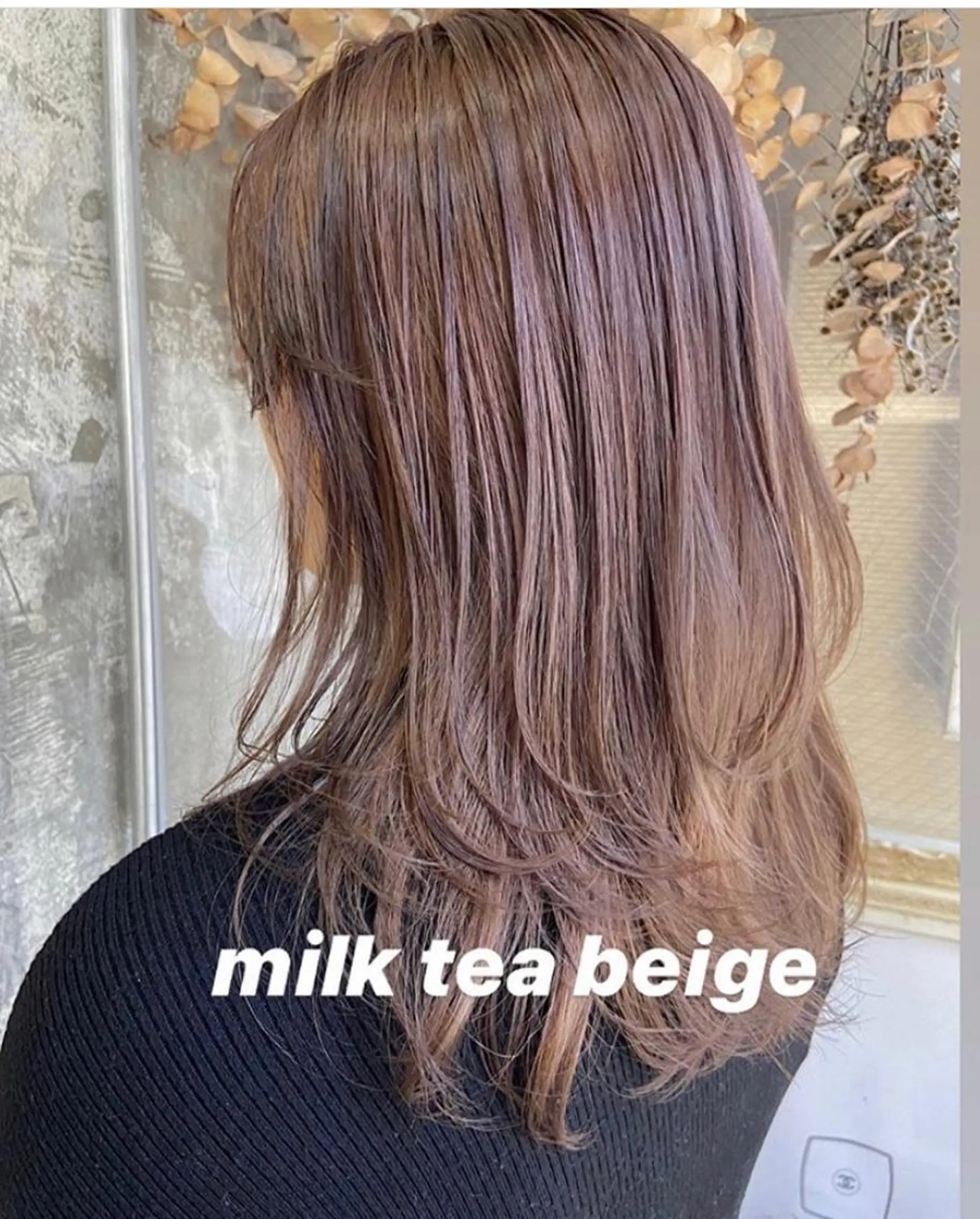 セミロング カラー ブロンド かきあげバング レイヤーカット 松尾太樹 【pia】福岡美容室のヘアスタイル