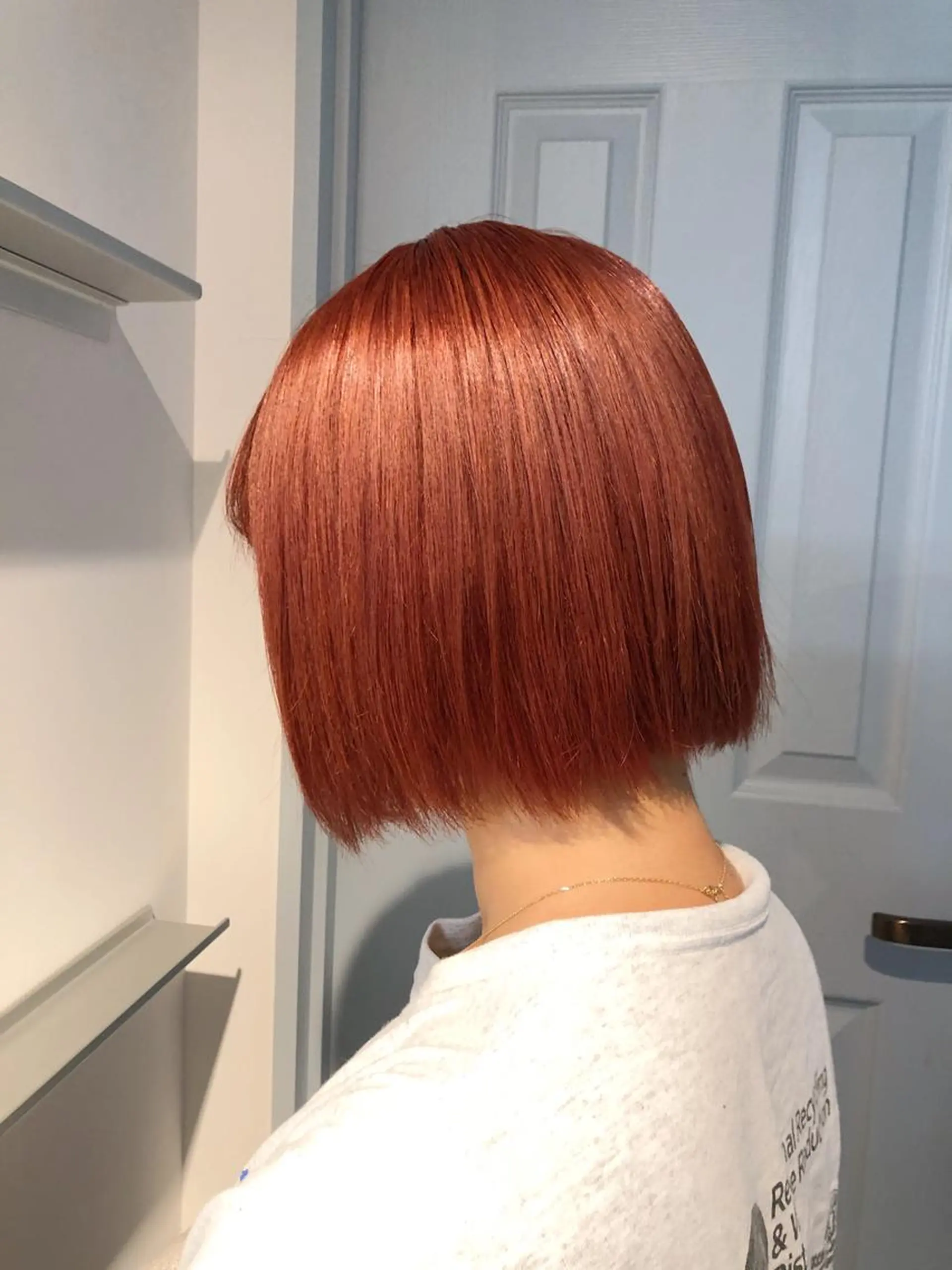 ミディアム カラー ヘアアレンジ Flamme Annaのヘアスタイル