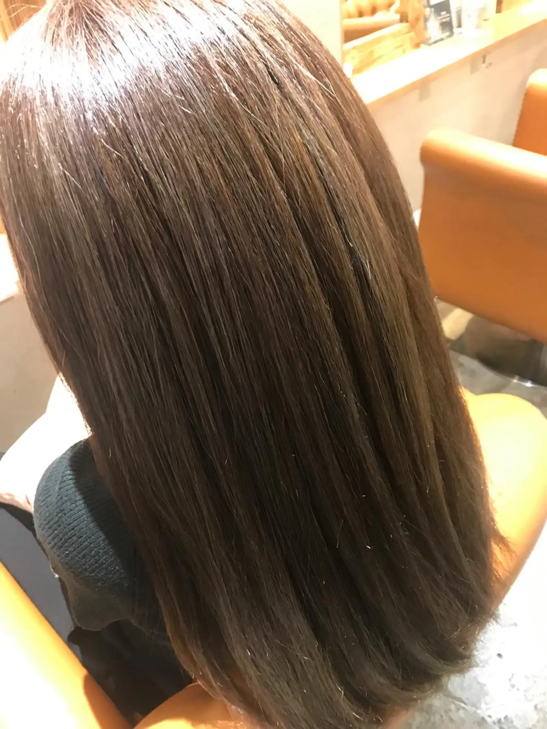 ロング カラー 髪質改善×矯正🫧 韓国ヘアasamiのヘアスタイル