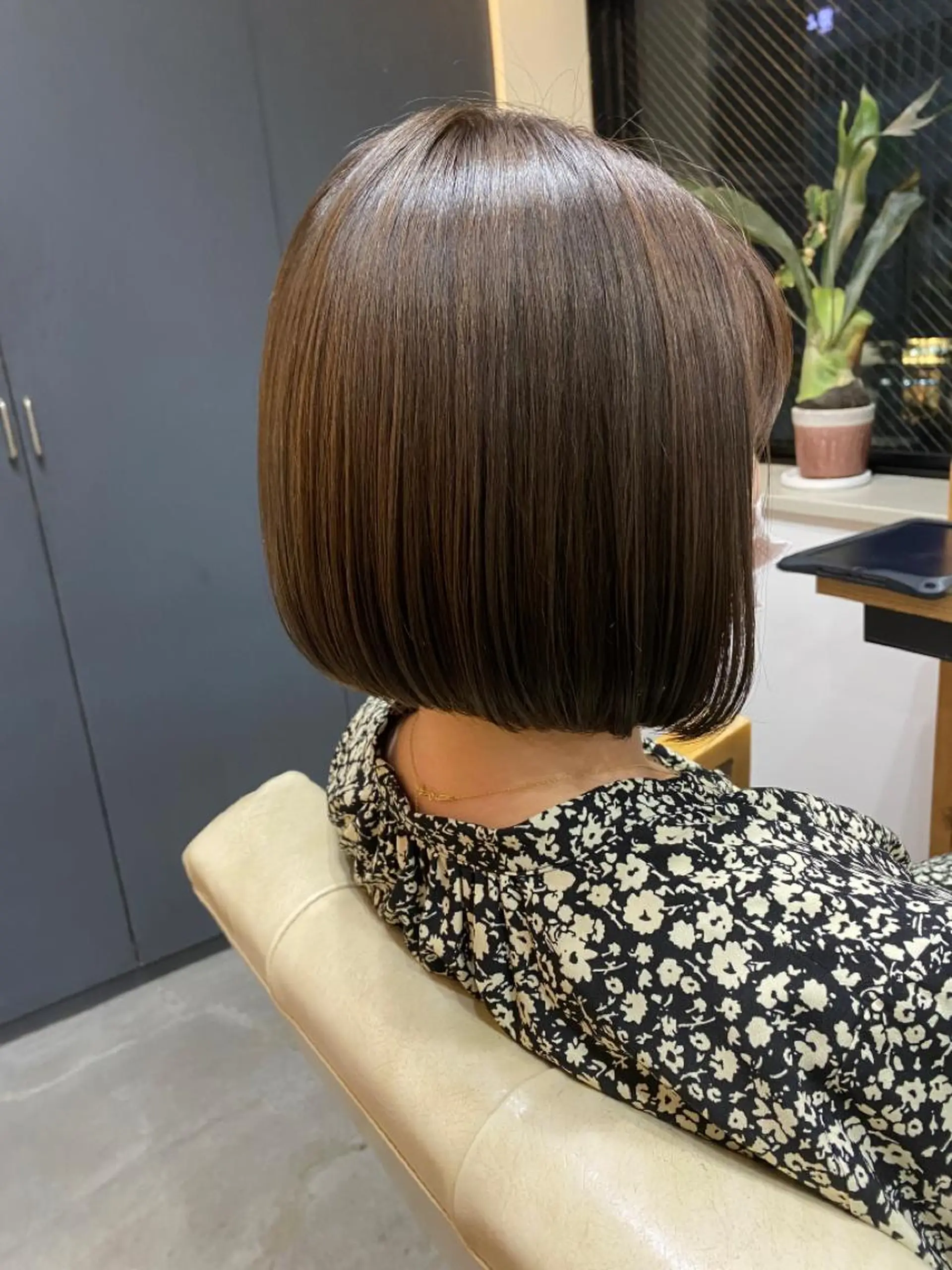 ショート カラー ボブ ナカジマ ボブ/レイヤーのヘアスタイル