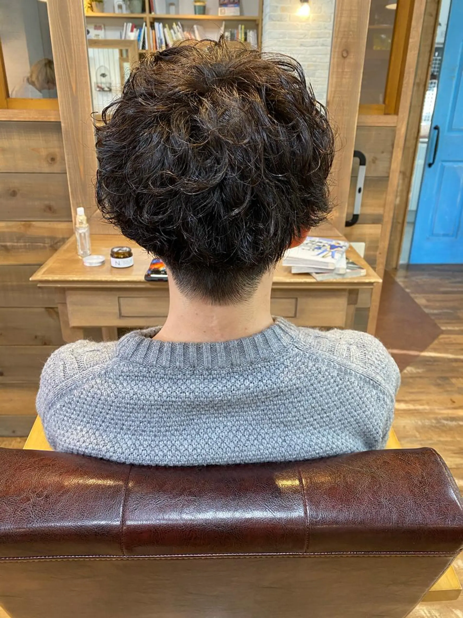 ショート パーマ メンズ re naのヘアスタイル