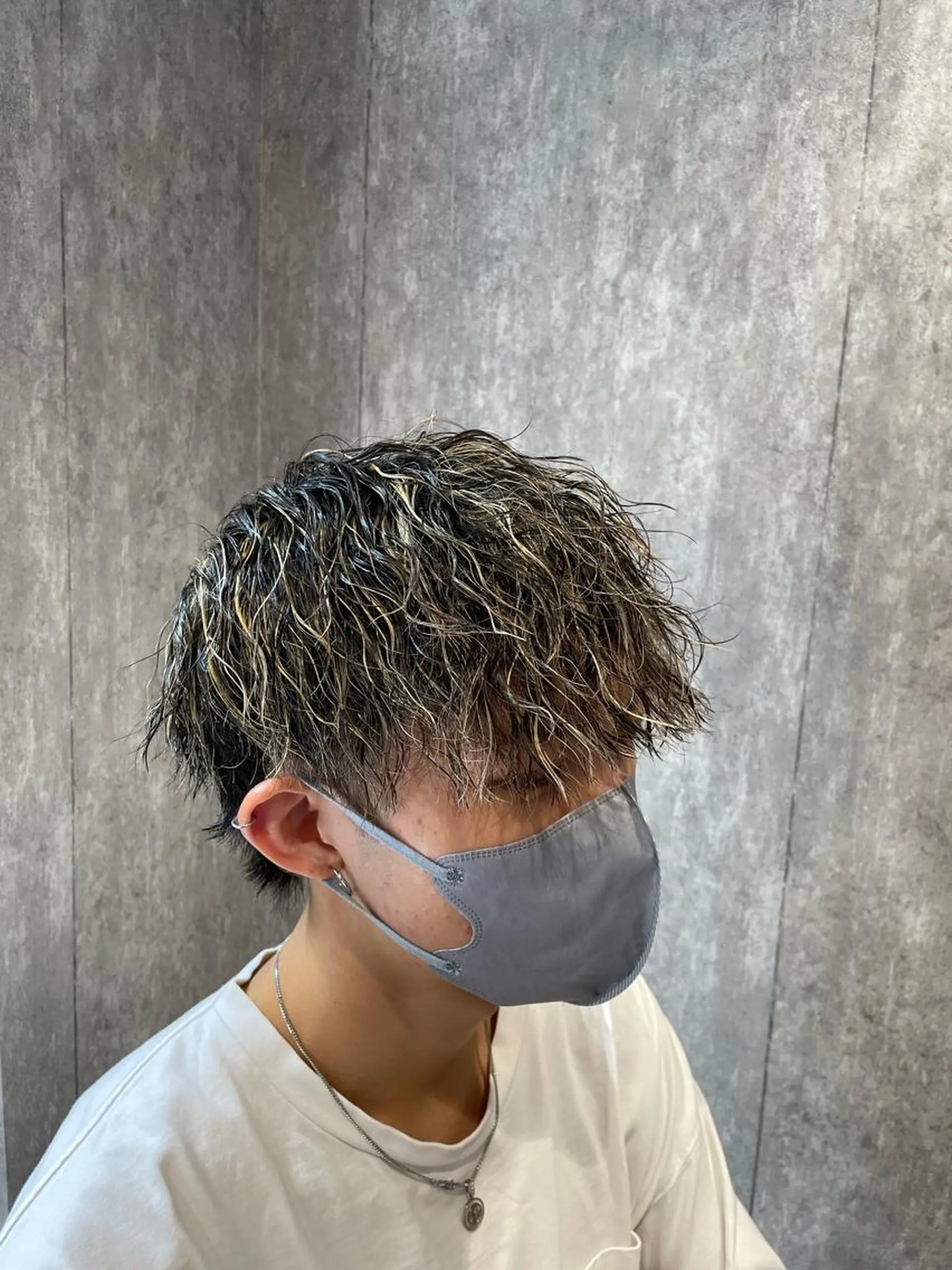 カラー パーマ メンズ カット ヘアカラー パーマ ヘアセット ✨メンズ特化✨鈴木 遼太のヘアスタイル