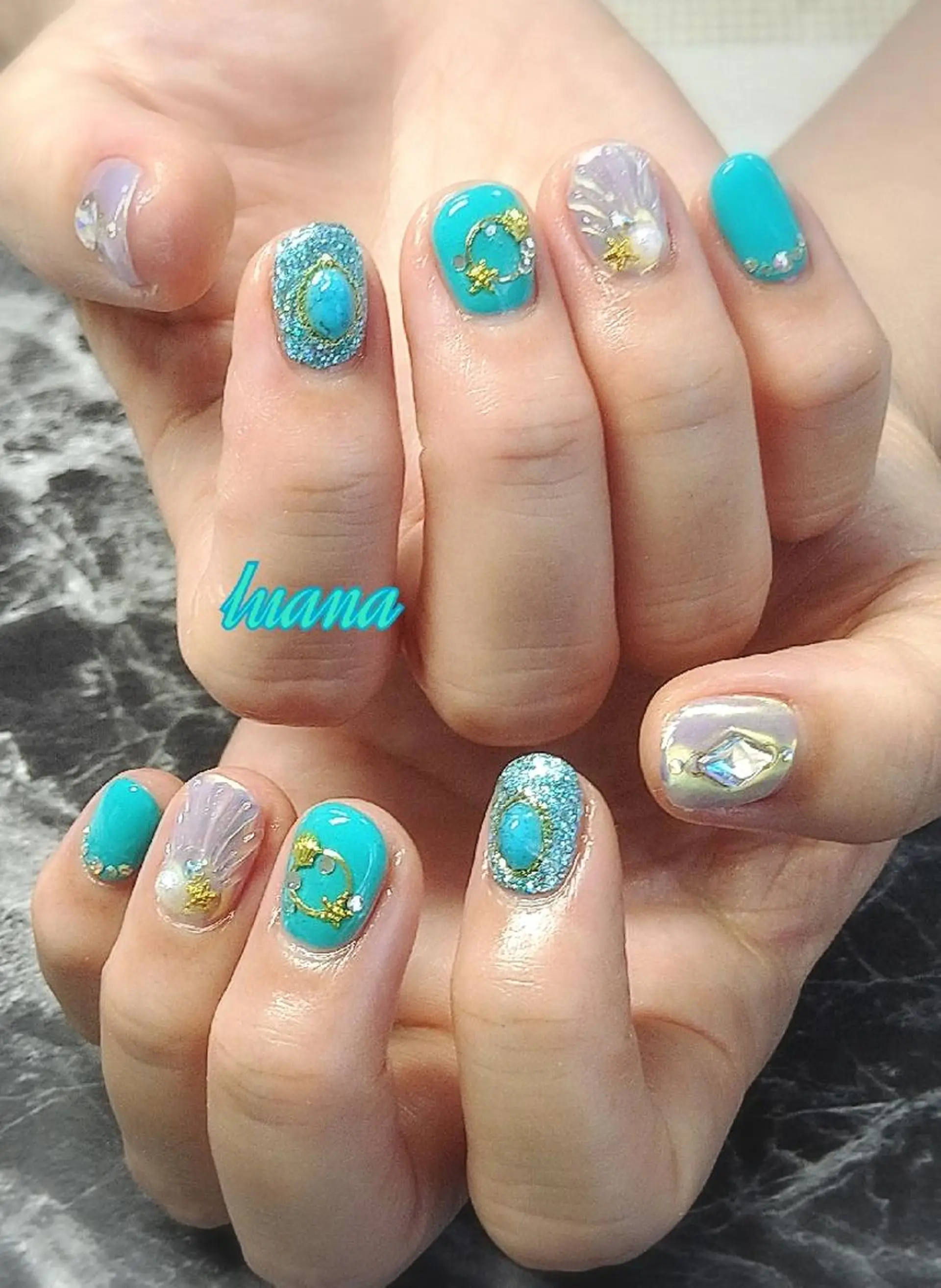 ネイル ハンドネイル LUANA  TAKAHASHIのネイルデザイン