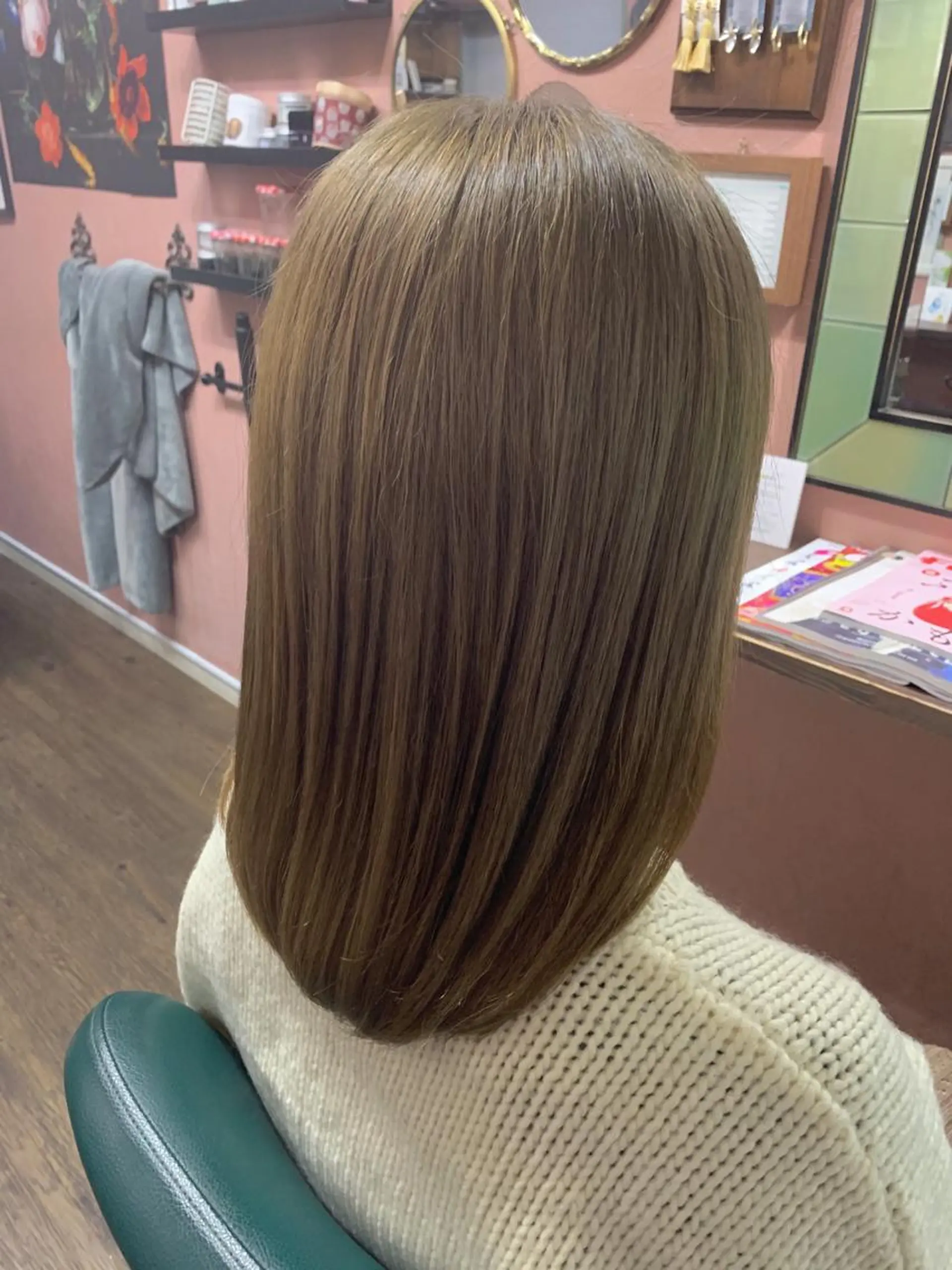 ミディアム 髪質改善 トリートメント サダハルカ ｜chouetteのヘアスタイル