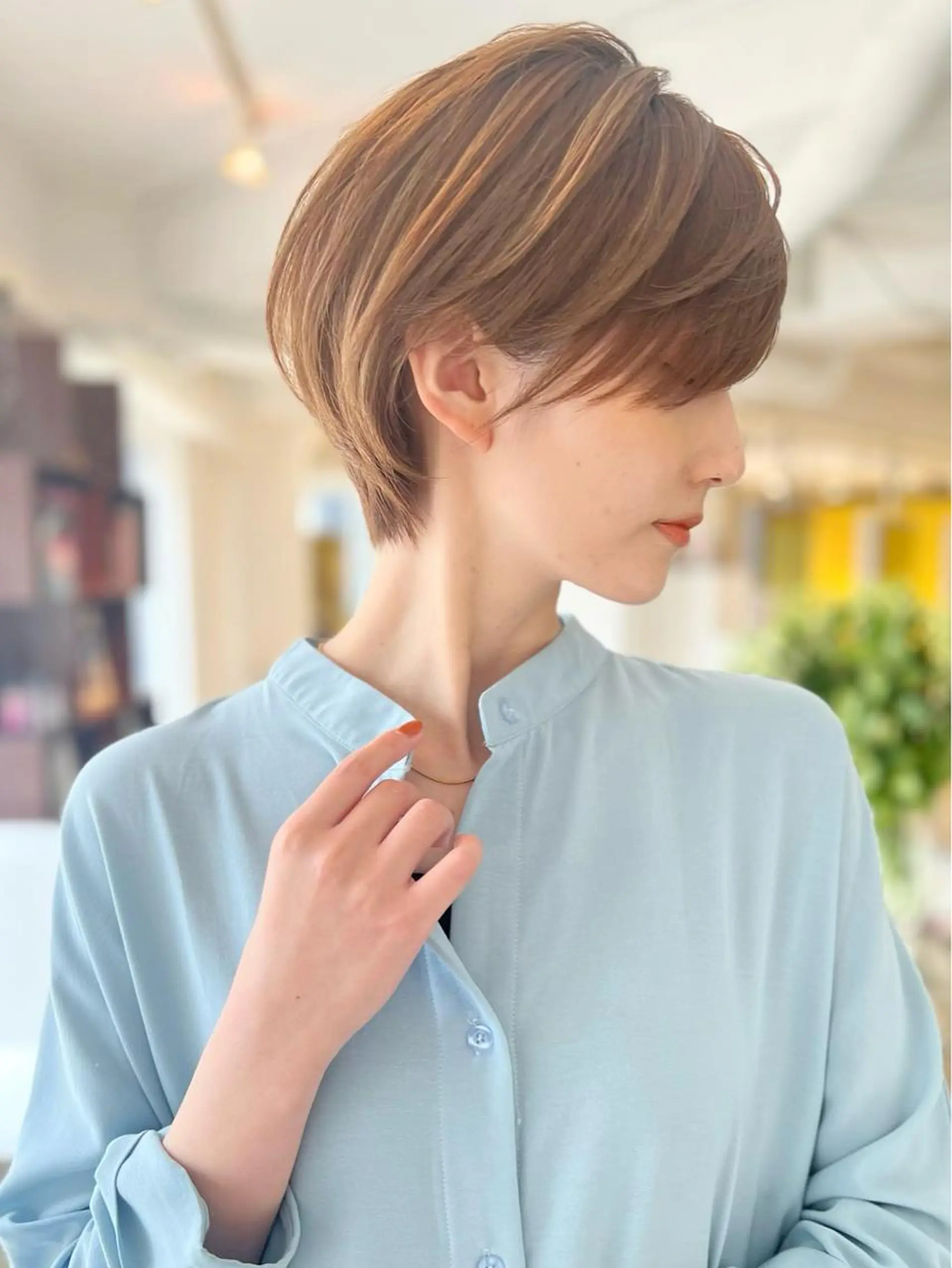 ショート ショート/ボブ/縮毛 三上達大のヘアスタイル