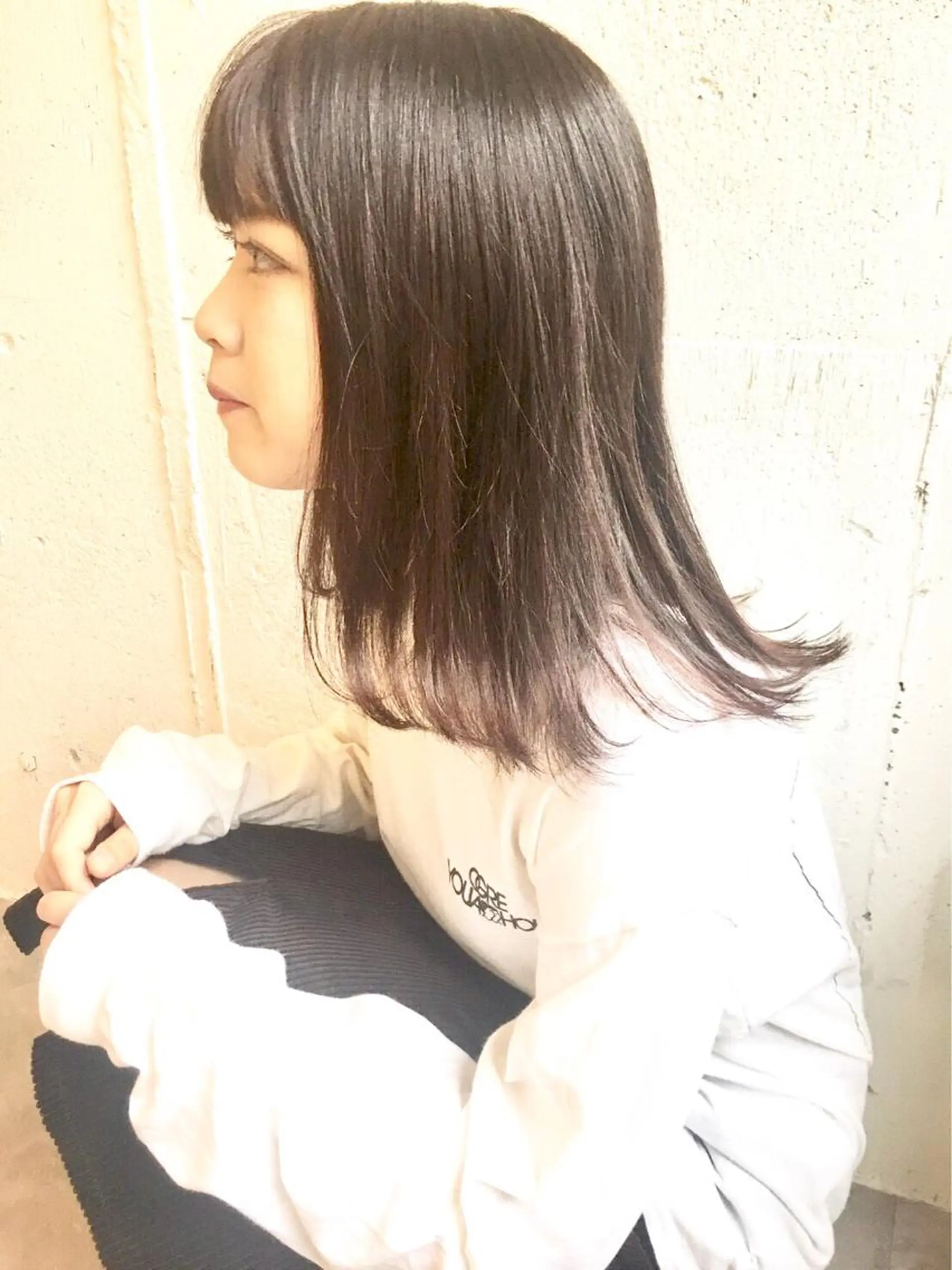 ミディアム カラー Fuuu《フゥ》所属・シノザキ/薬院/ボブ /ショート/髪質改善のヘアスタイル