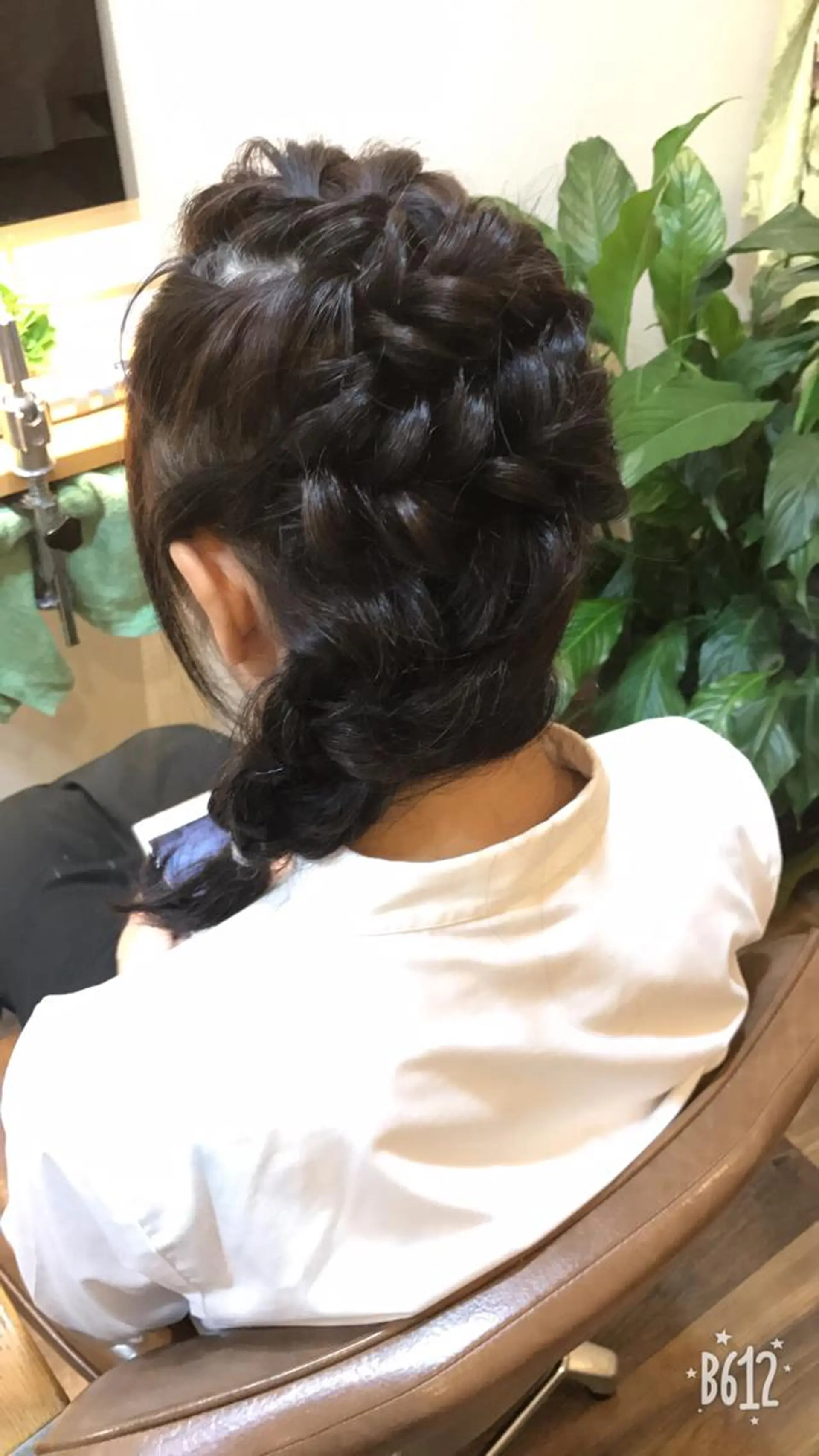 セミロング ヘアアレンジ 結婚式・ブライダル 石川 奈緒子のヘアスタイル