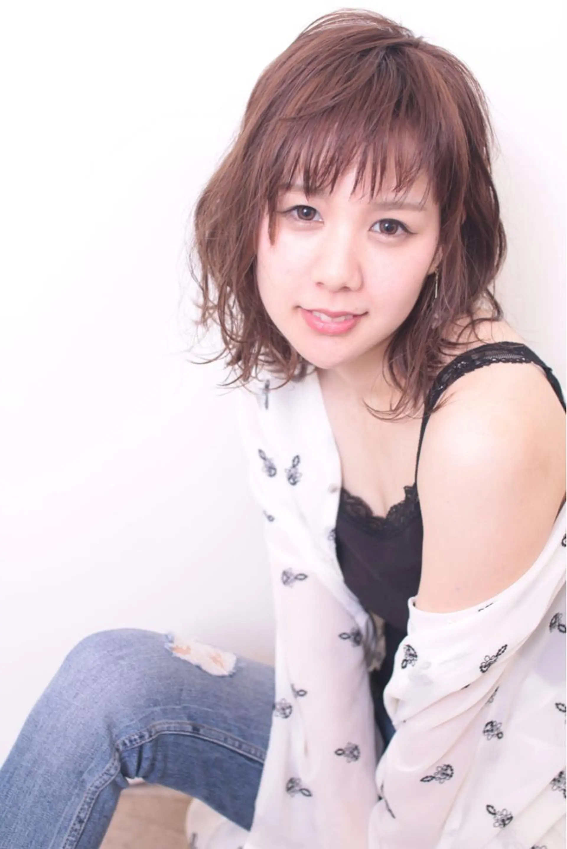 ミディアム tuki yokohama所属・店長 小池アキトのヘアスタイル